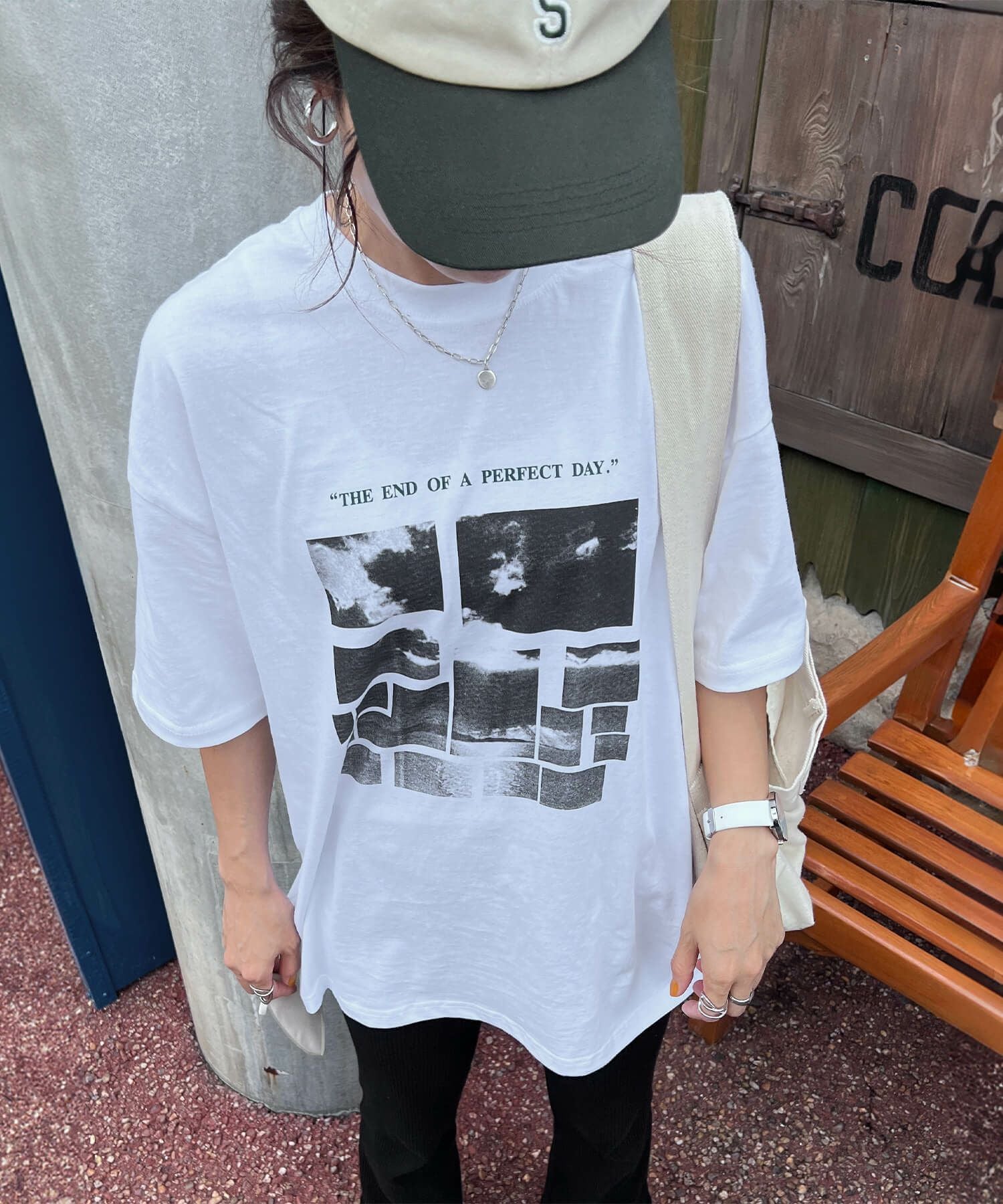 フォトプリントTシャツ | Photo print TEE(chiica select)