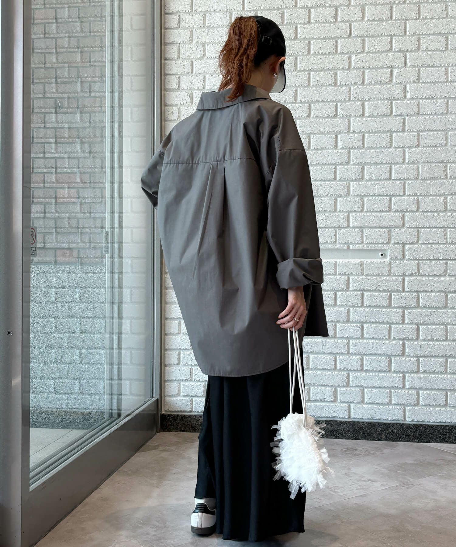スタンダードオーバーサイズシャツ | Standard oversized shirt