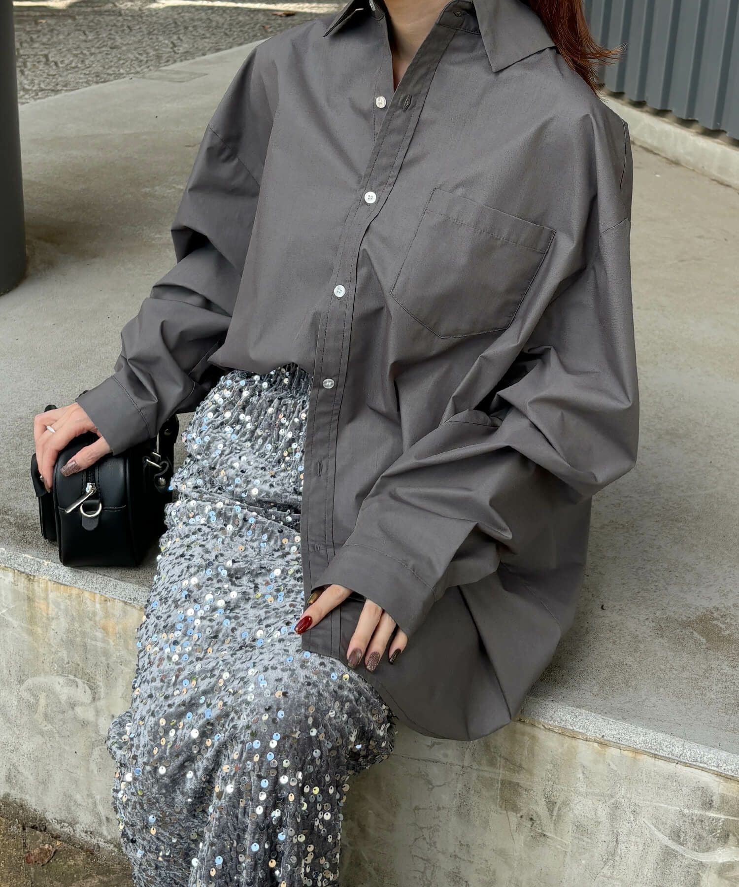 スタンダードオーバーサイズシャツ | Standard oversized shirt スタンダードオーバーサイズシャツ | Standard oversized shirt