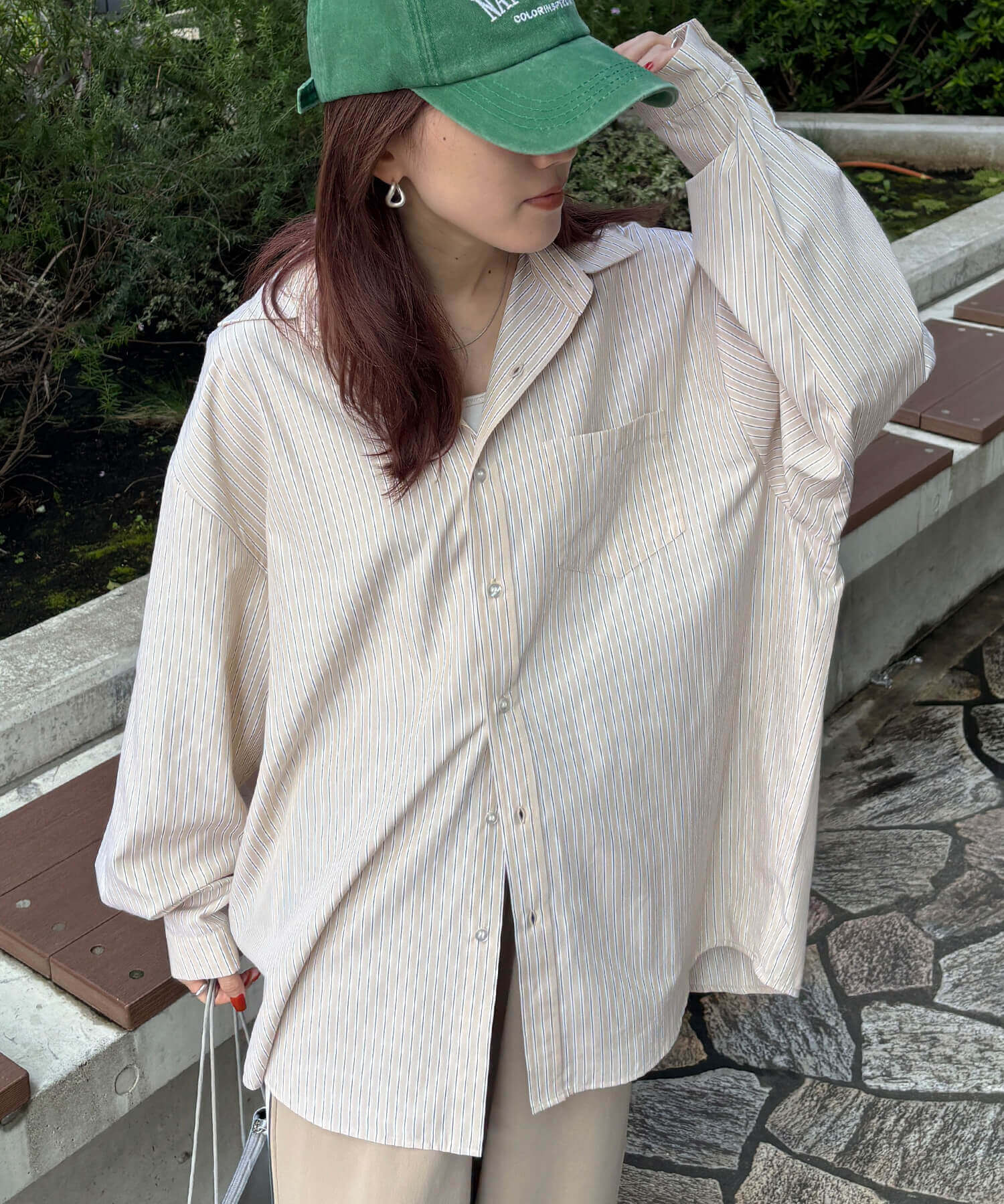 スタンダードオーバーサイズシャツ | Standard oversized shirt (isook