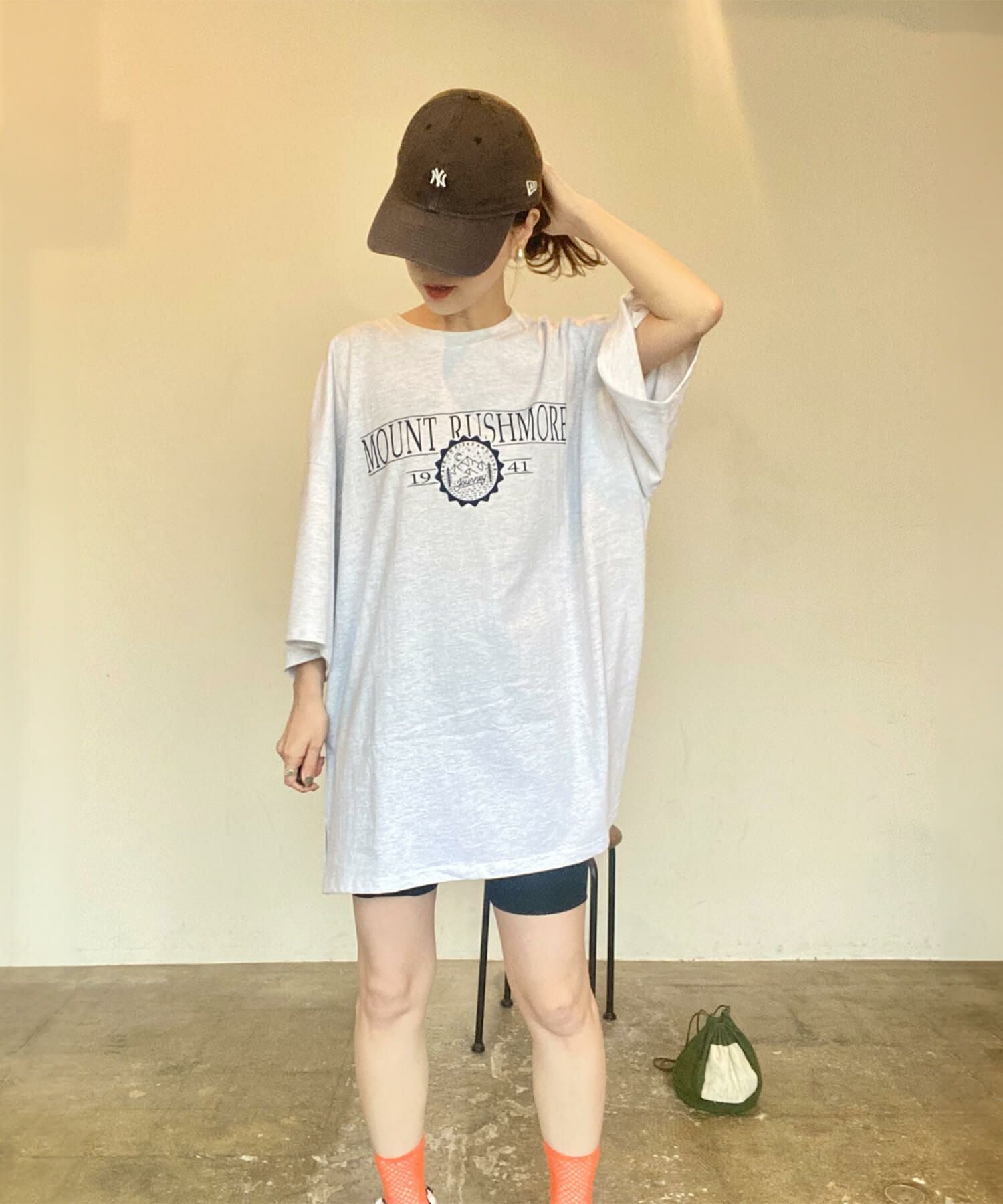 ビッグサイズロゴTシャツ | Big sized logo tee(kiharu select)