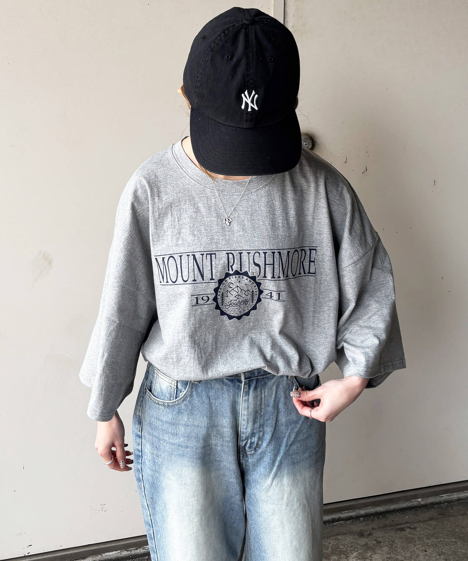 ビッグサイズロゴTシャツ | Big sized logo tee(kiharu select)