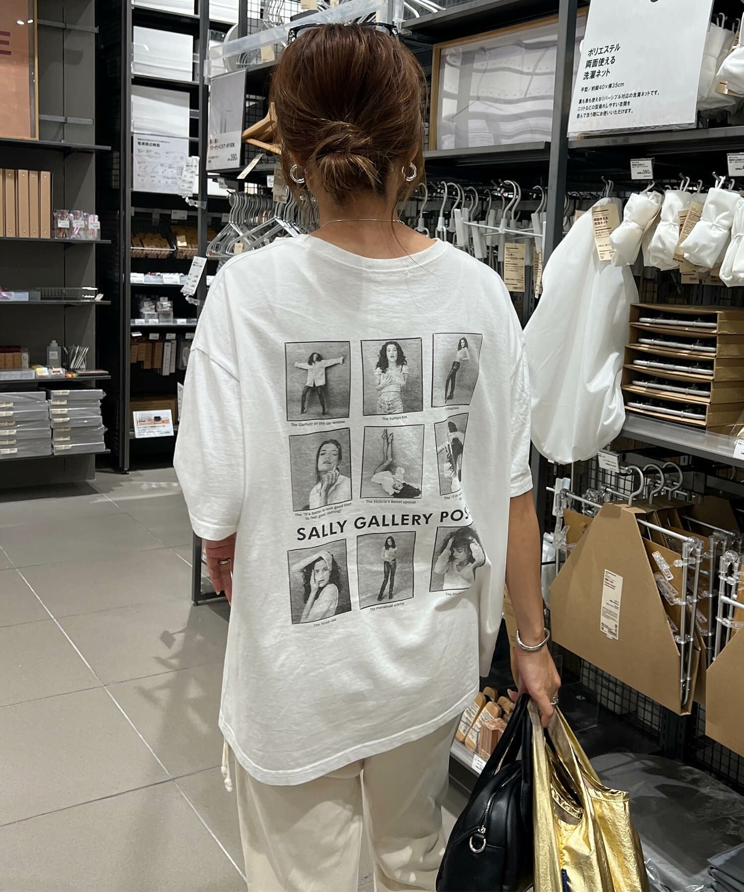 バックプリントグラフィックTシャツ | Back print graphic tee(chiica