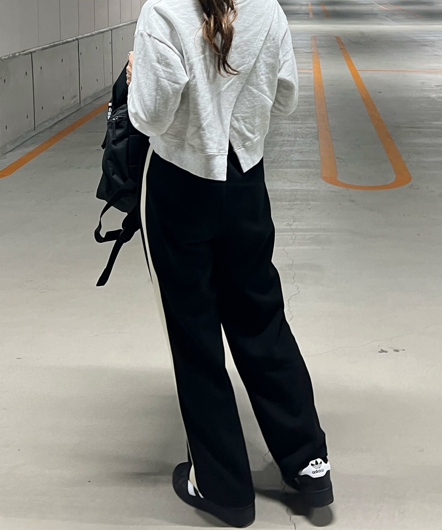 サイドライントラックパンツ | Side line track pants(chiica select)