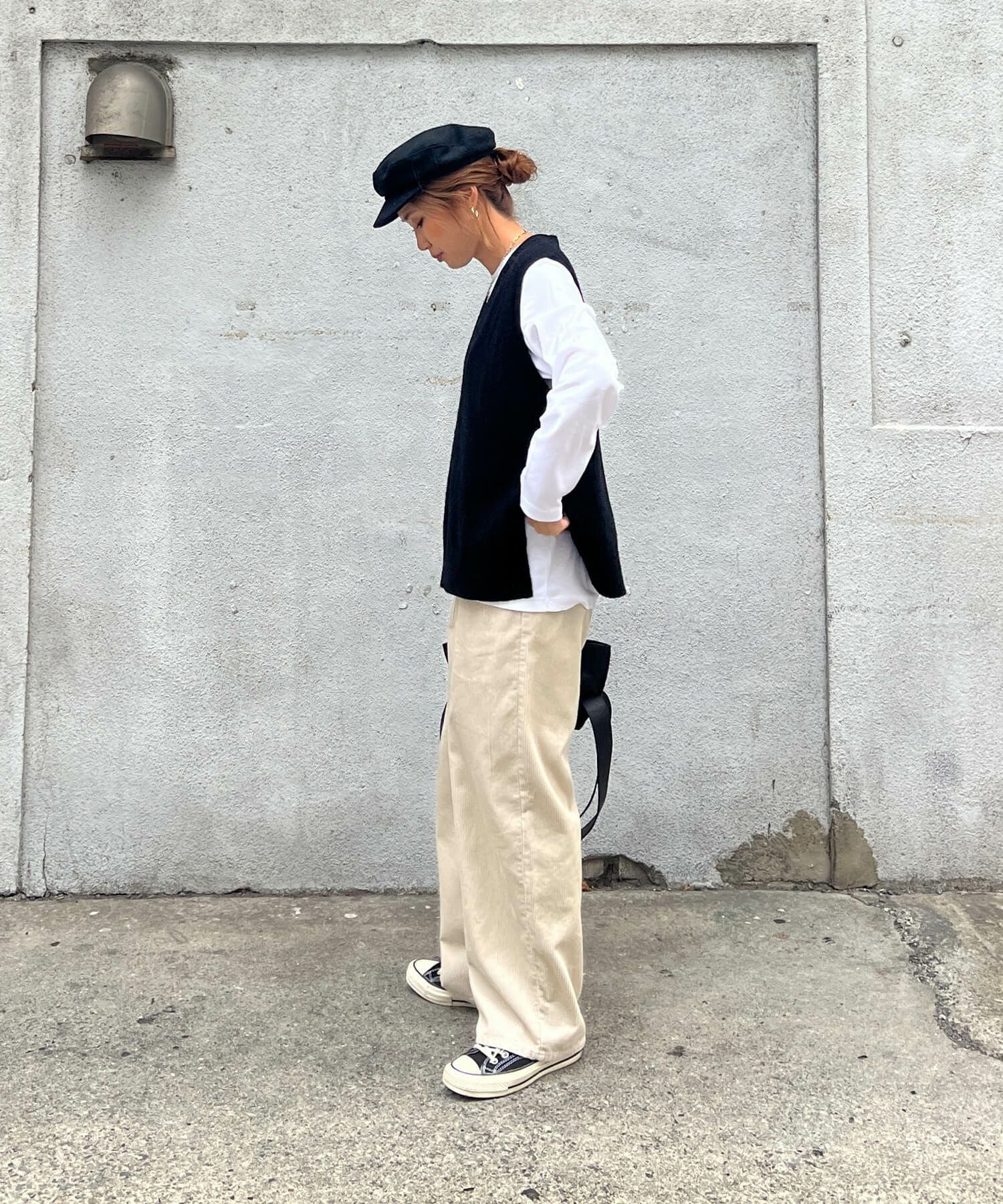オーバーニットベスト | Over knit vest(chiica select)