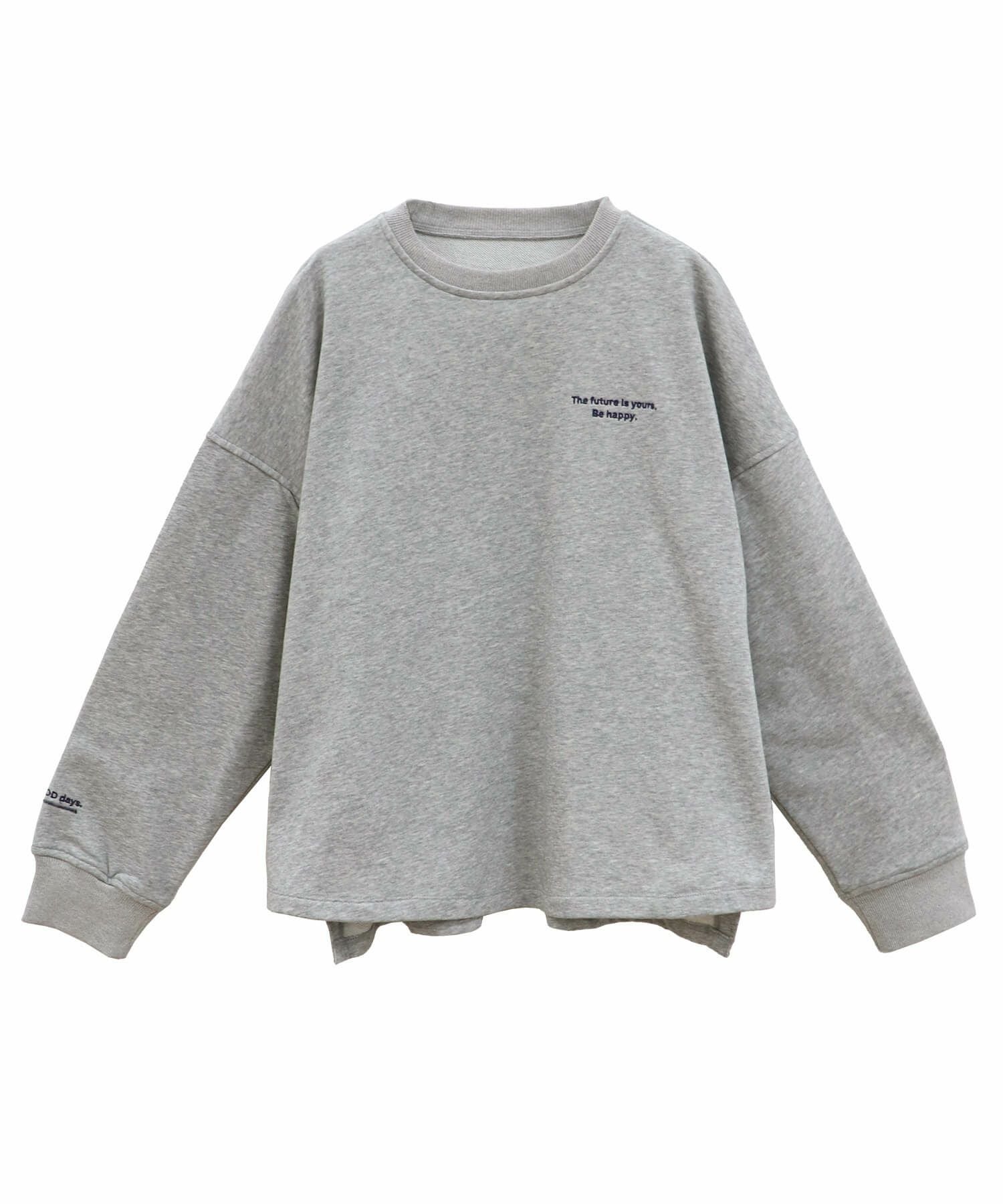 オリジナル刺繍ロゴスウェット | Embroidery logo over sweat(chiica
