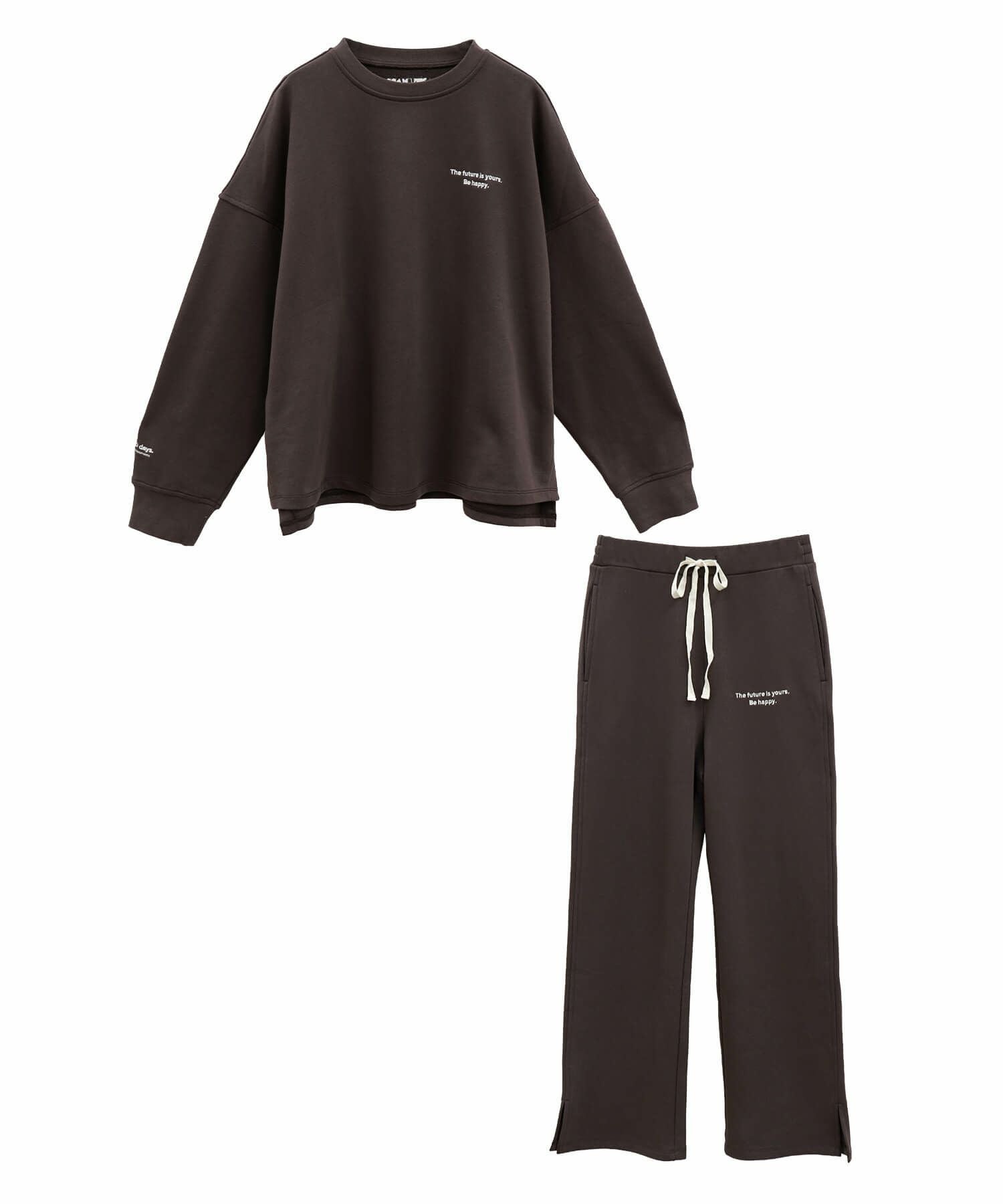 オリジナル刺繍ロゴスウェット | Embroidery sweat set up(chiica