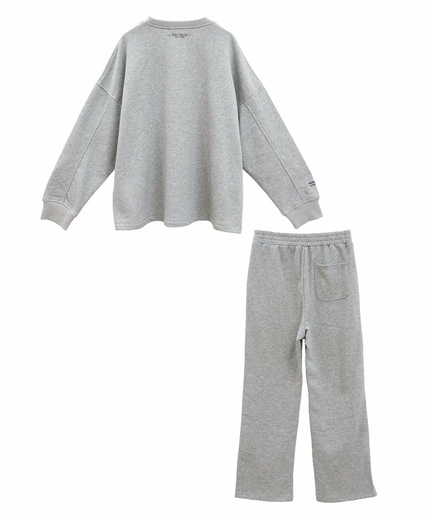 オリジナル刺繍ロゴスウェット | Embroidery sweat set up(chiica