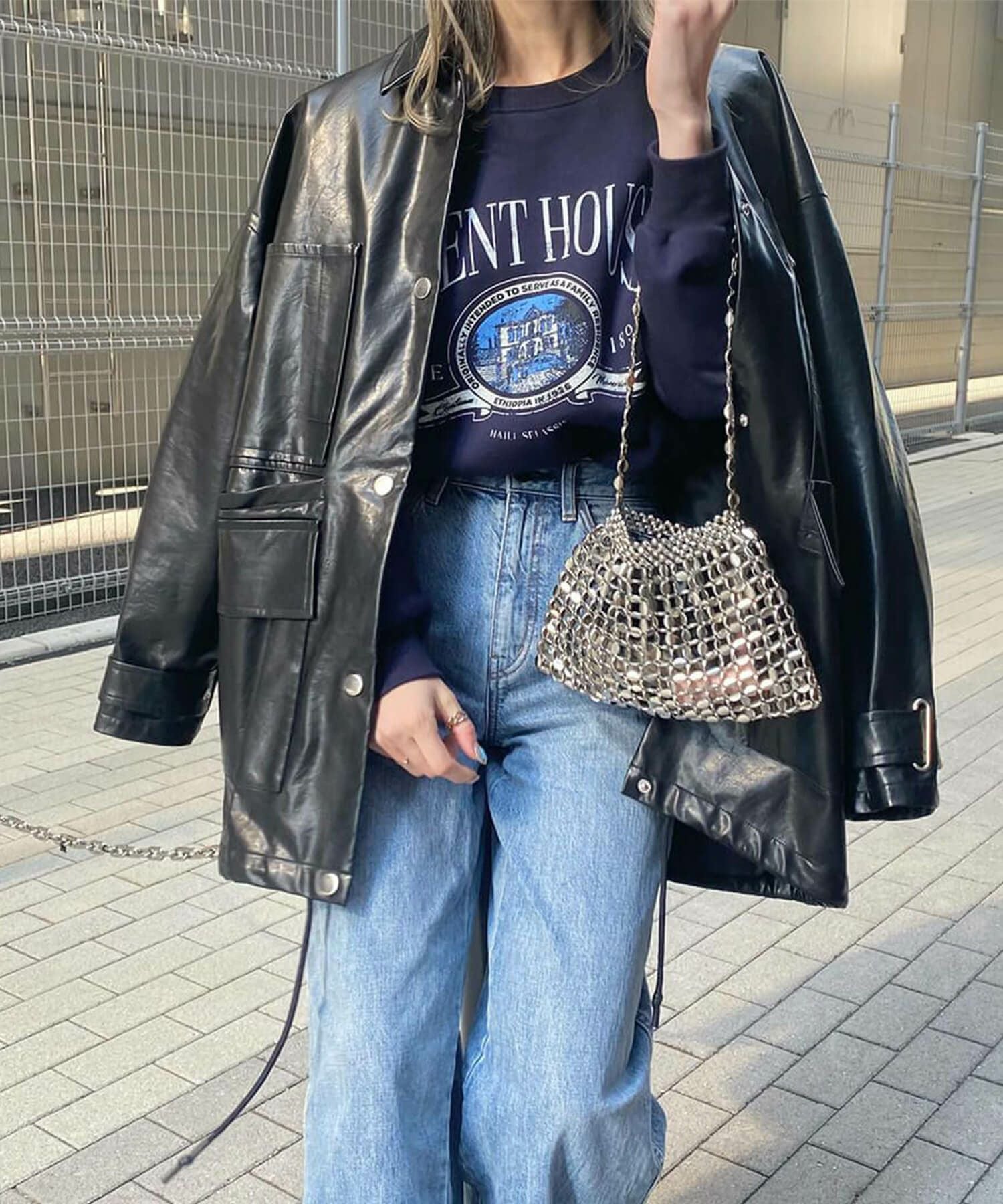 メタルビーズミニバッグ | Metal beads mini bag(kiharu select)
