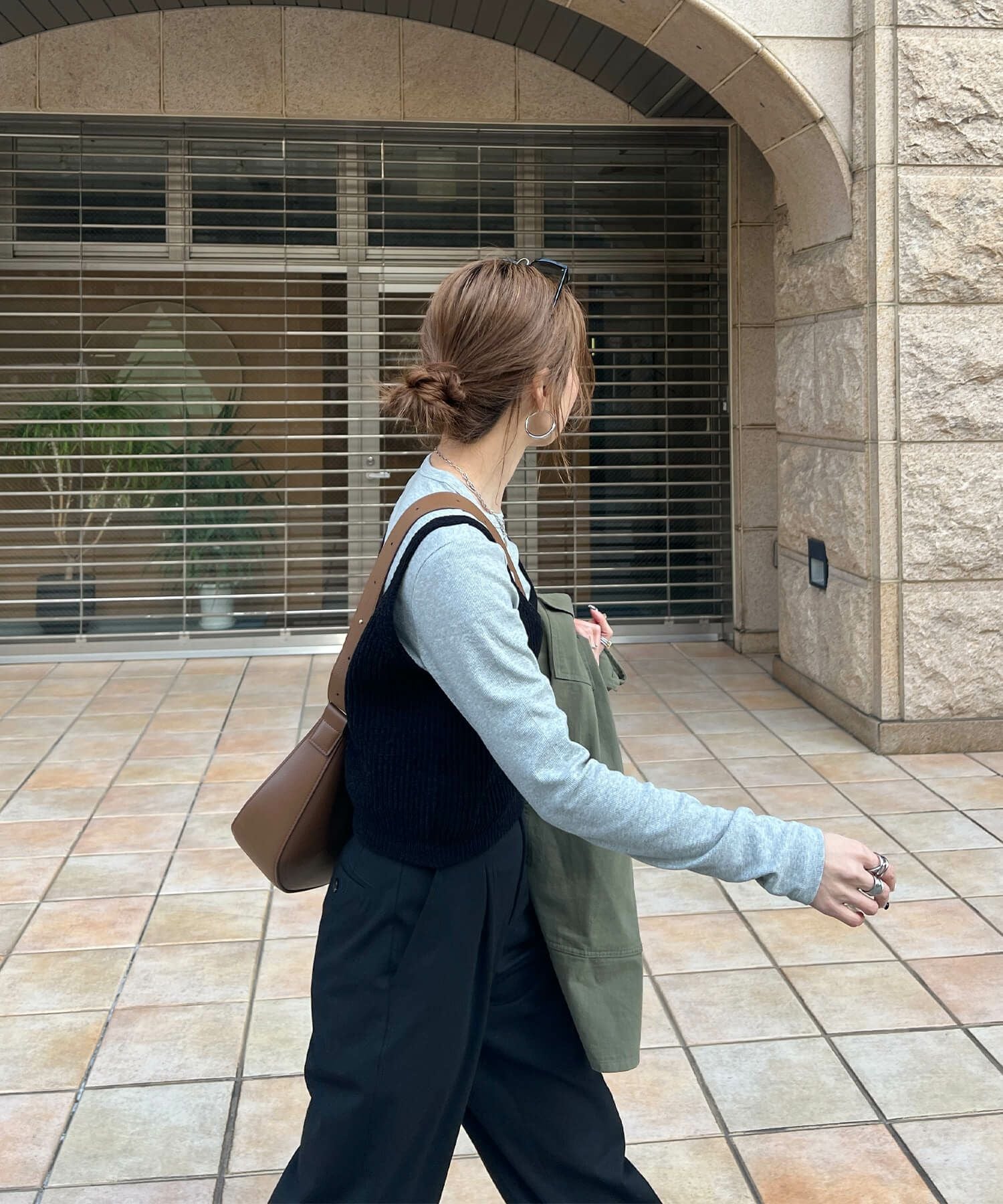キャミソールニットビスチェ | Camisole knit bustier(chiica select)