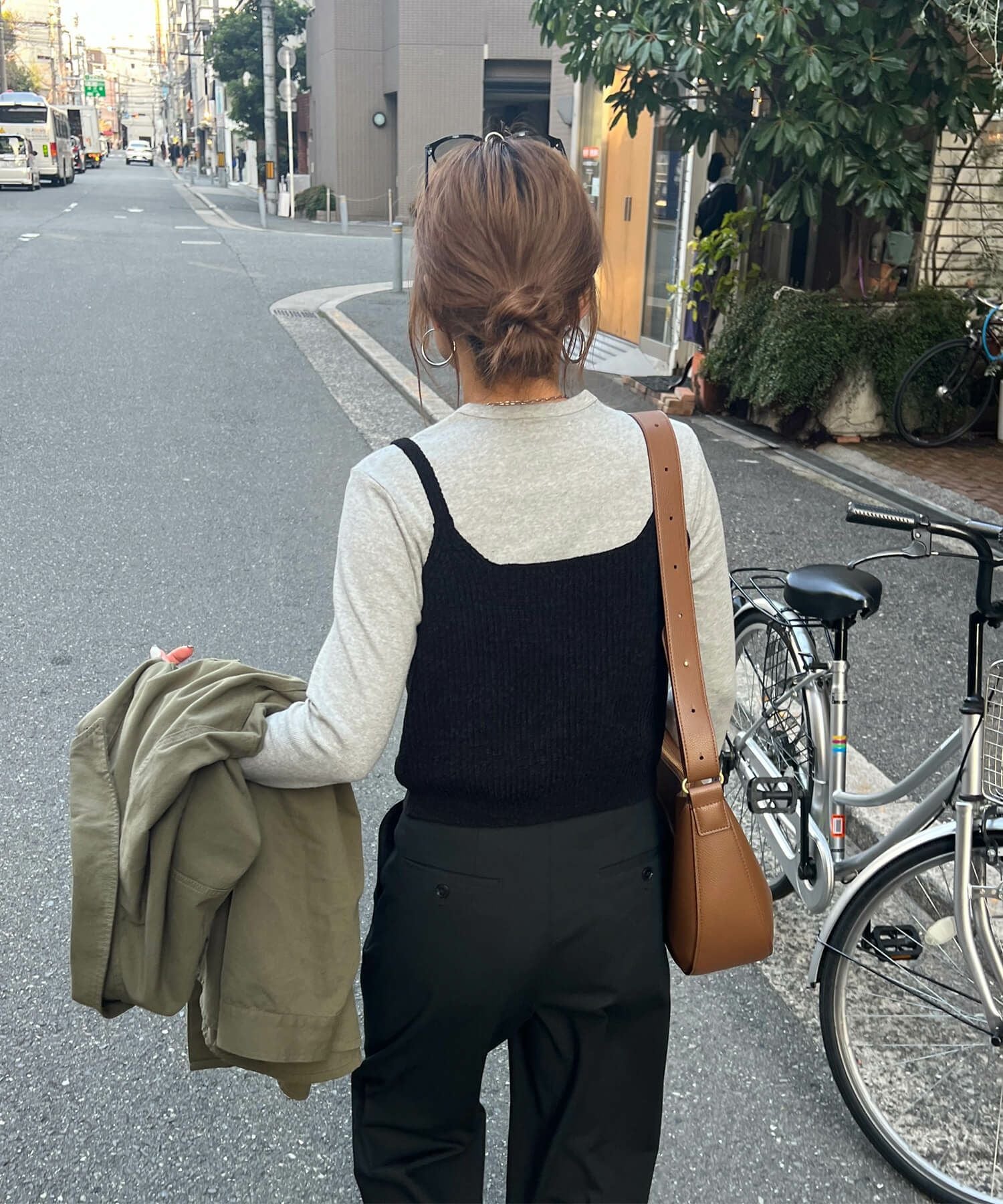 キャミソールニットビスチェ | Camisole knit bustier(chiica select)