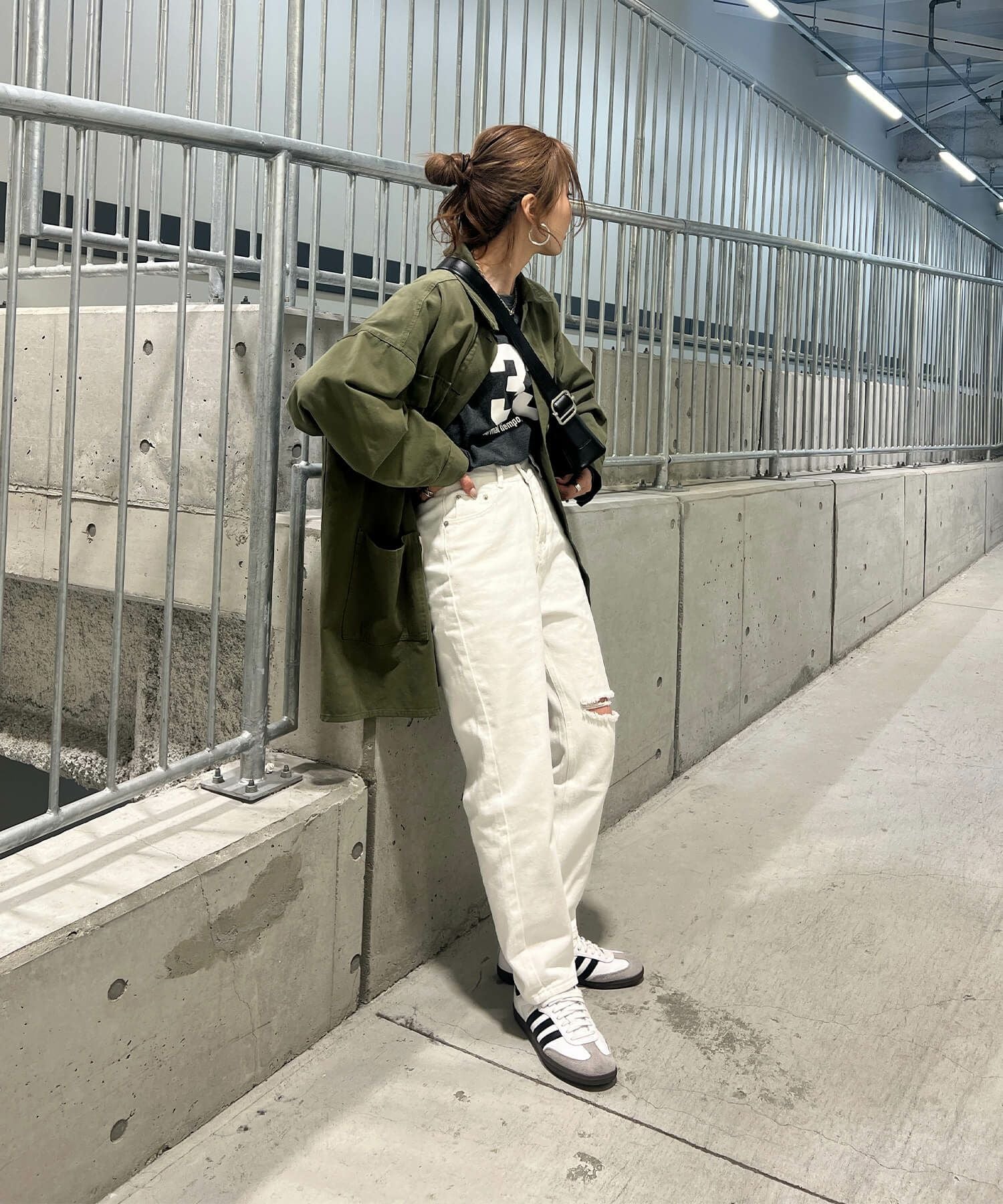 ダメージホワイトデニム | Damaged white denims(chiica select)