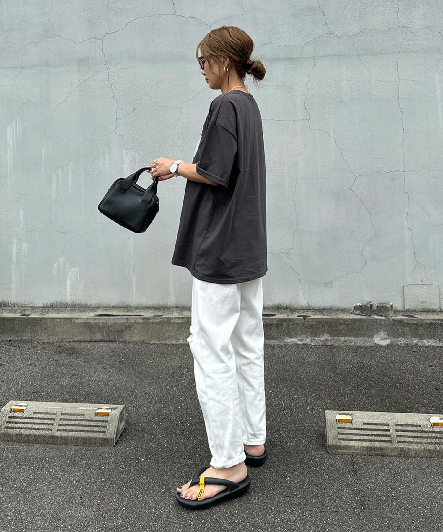 ダメージホワイトデニム | Damaged white denims(chiica select)
