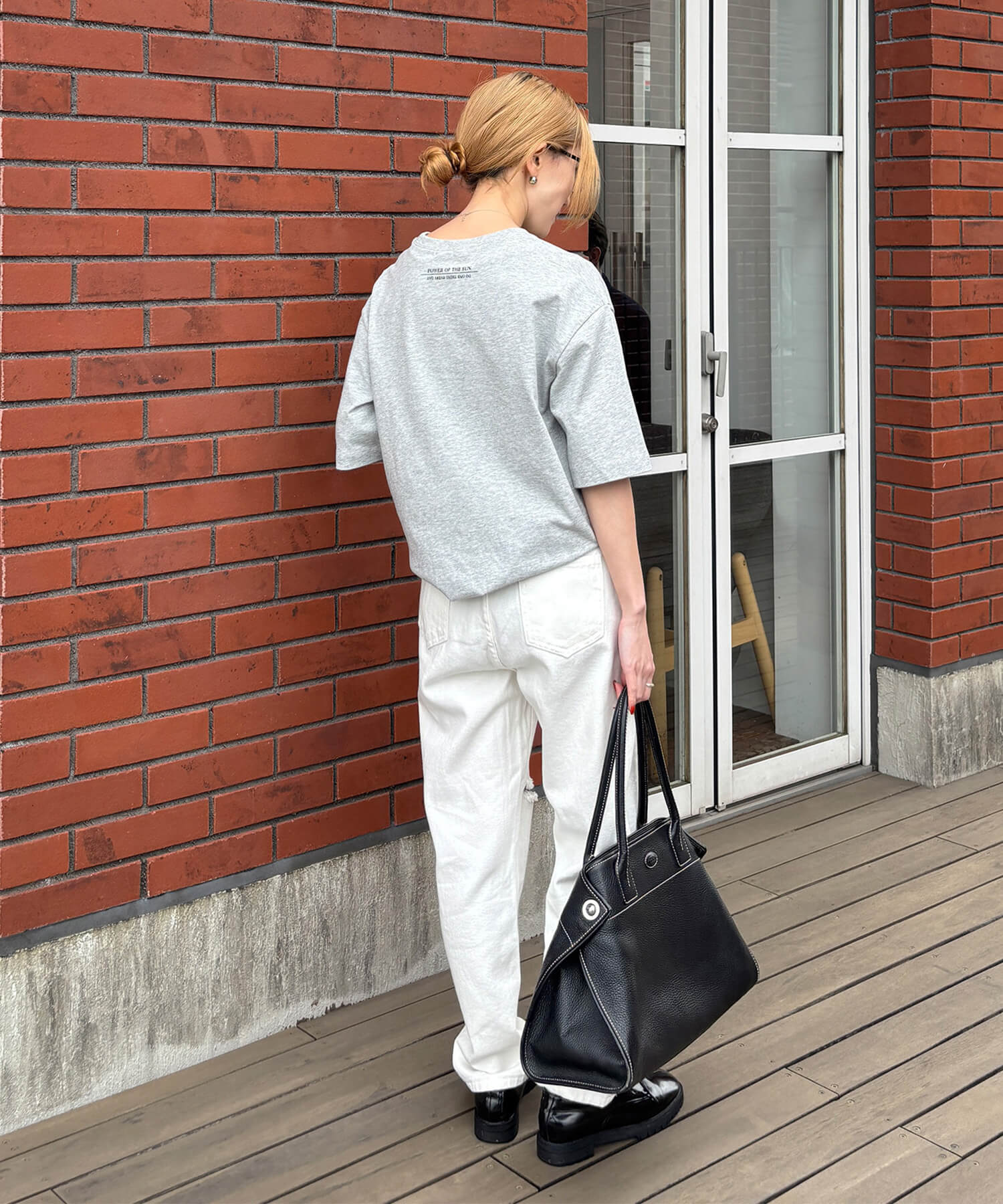 ダメージホワイトデニム | Damaged white denims(chiica select)