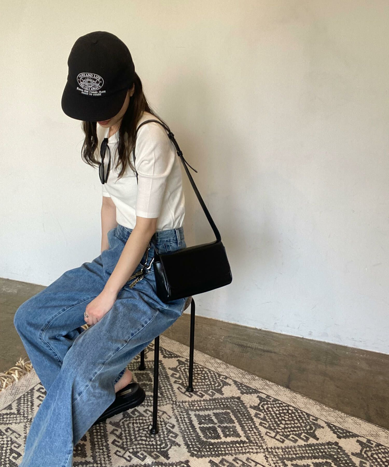 スクエアショルダーバッグ | Square shoulder bag(kiharu select)