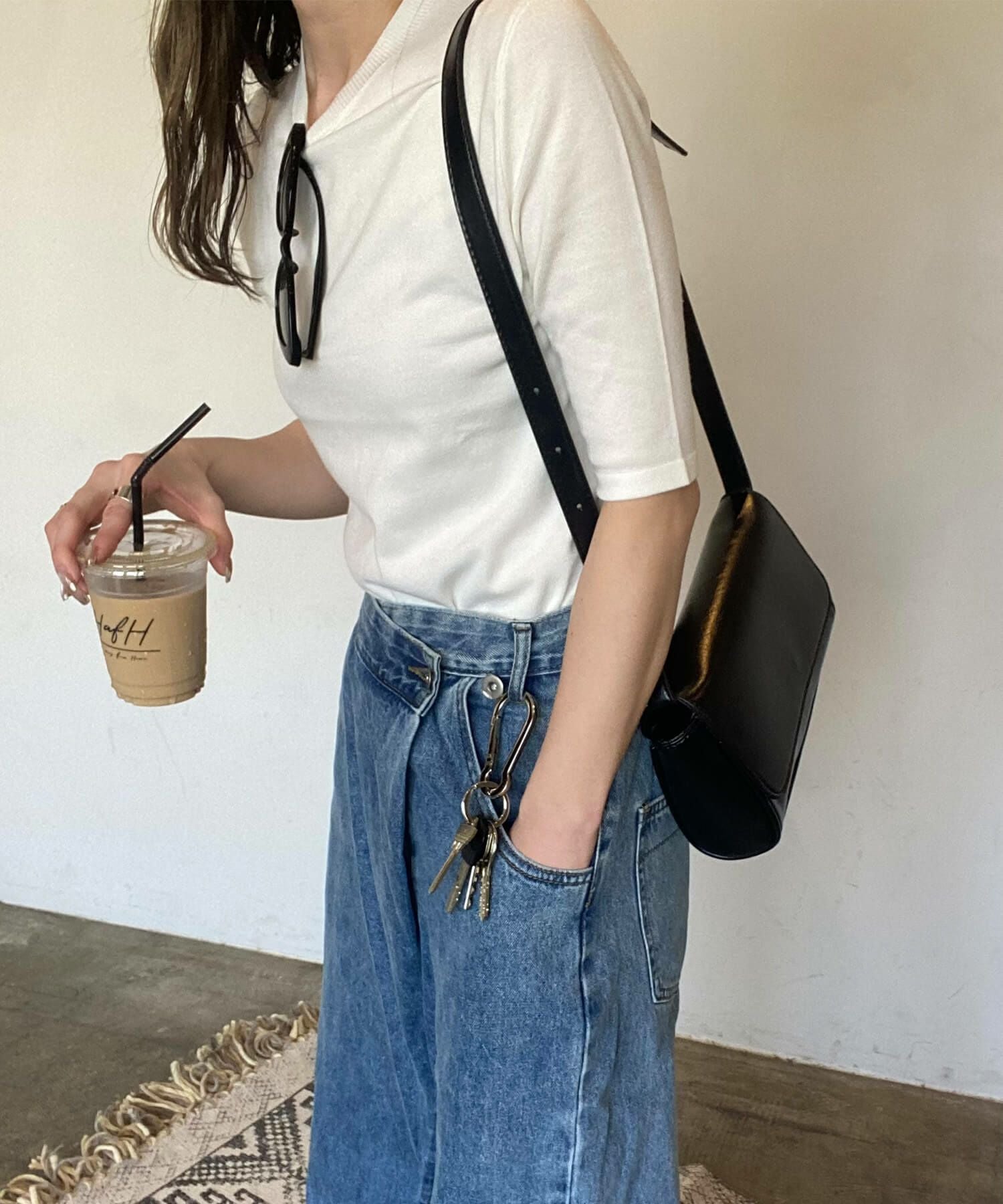 スクエアショルダーバッグ | Square shoulder bag(kiharu select)