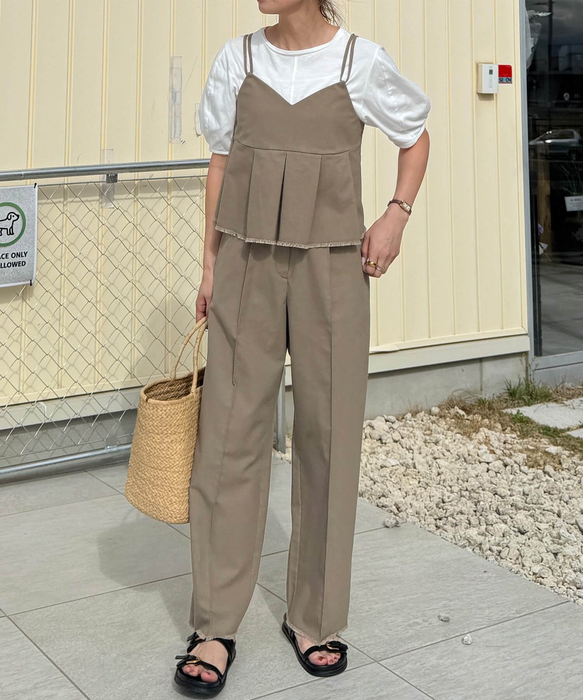 &&model：161cm/Sサイズ着用&&