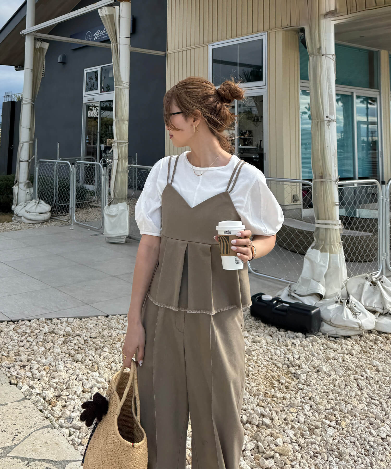 ヒスミニ 8点セット デザインビスチェセットアップ | Design bustier set up (chiica