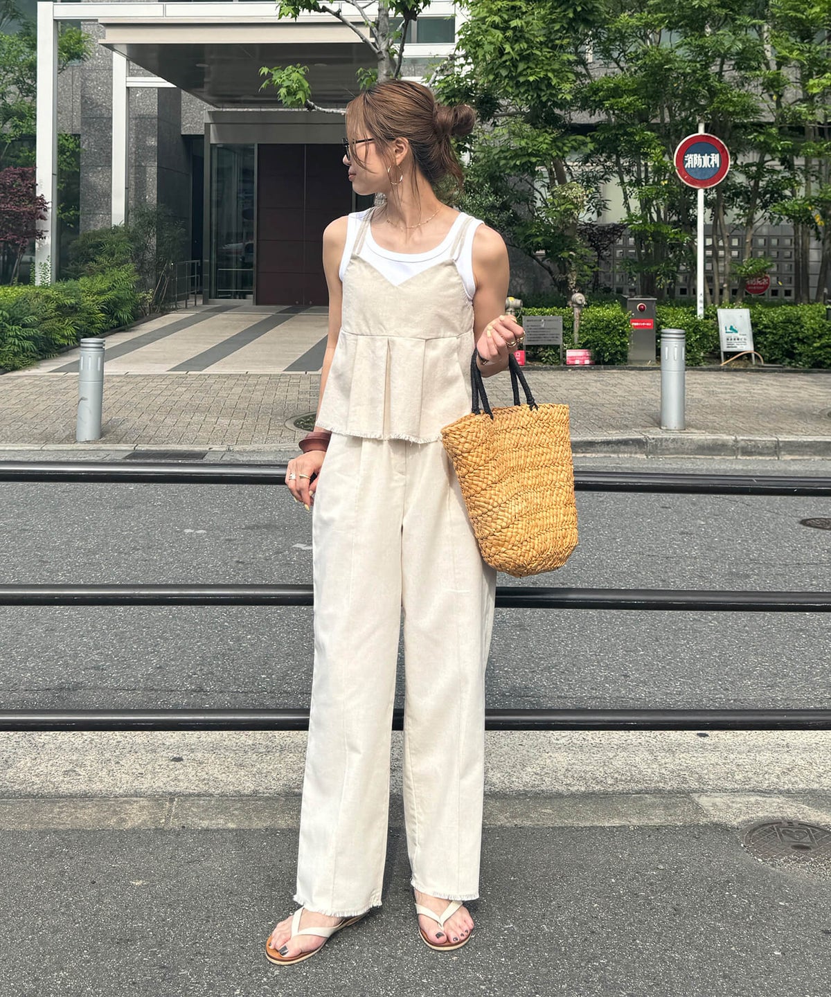 &&model：161cm/Sサイズ着用&&