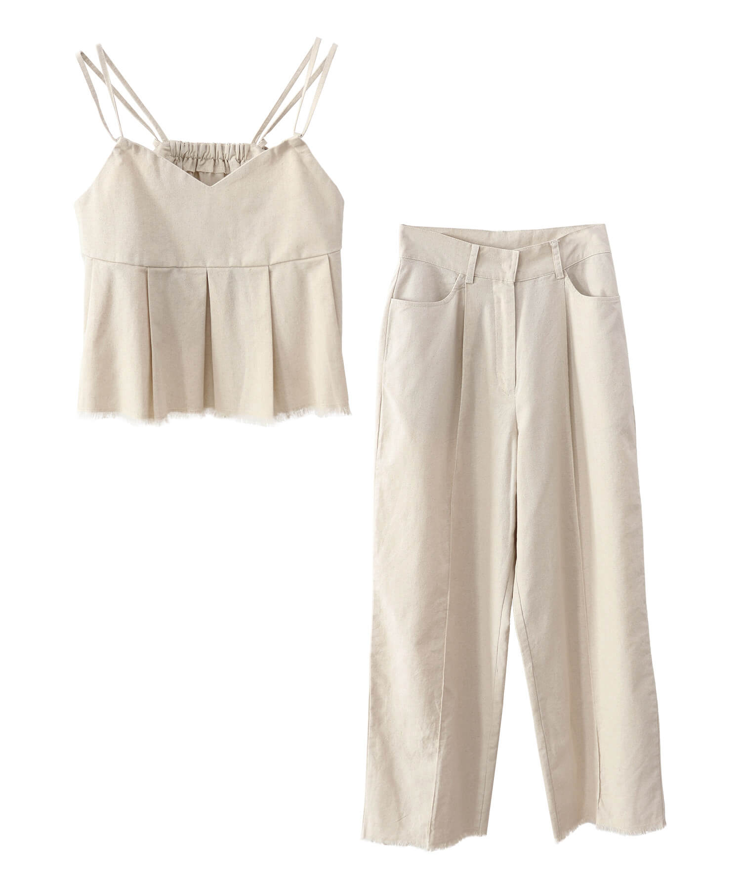 デザインビスチェセットアップ | Design bustier set up (chiica