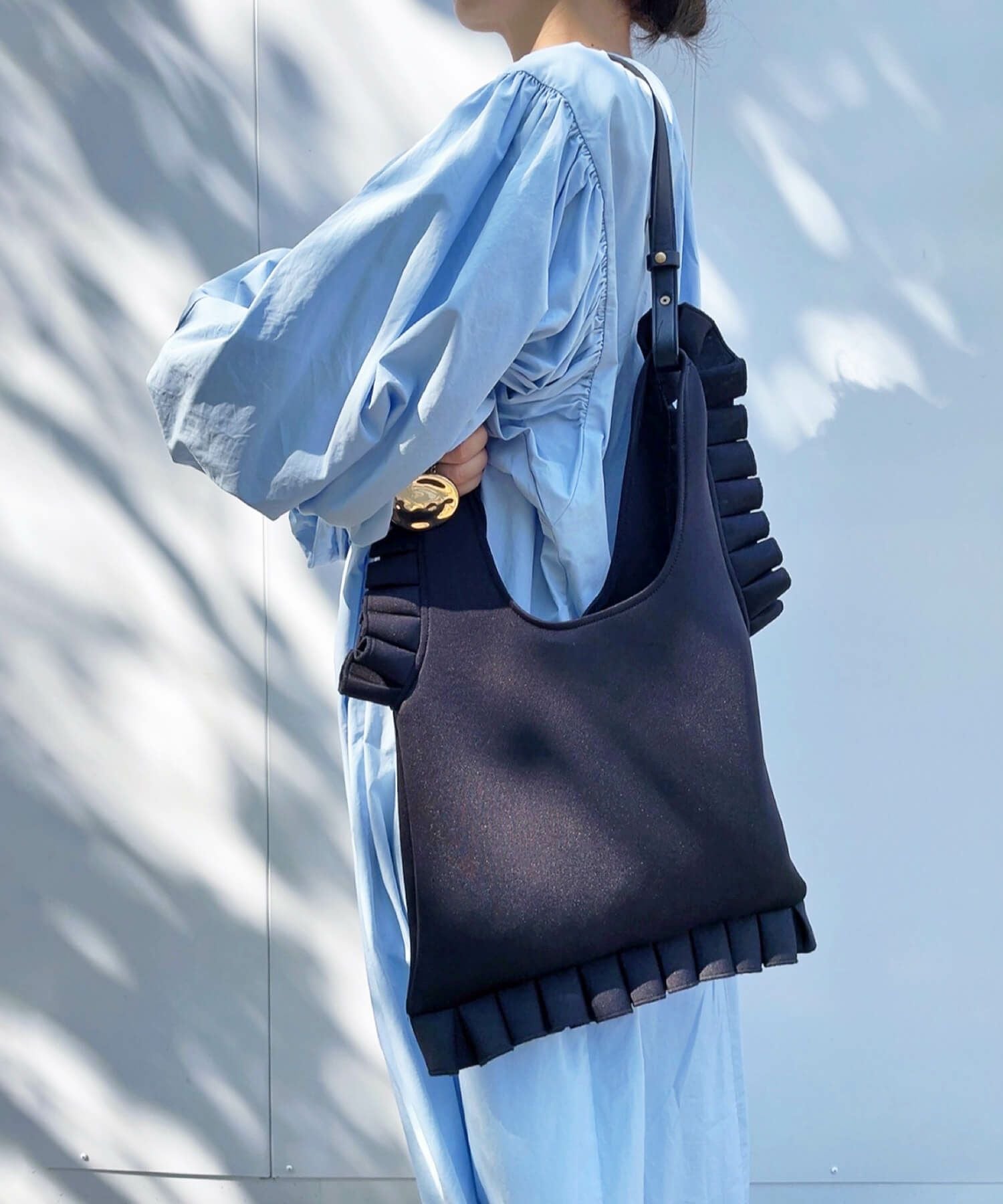 フリルデザイン2ウェイバッグ | Frill design 2way bag(comochi select)