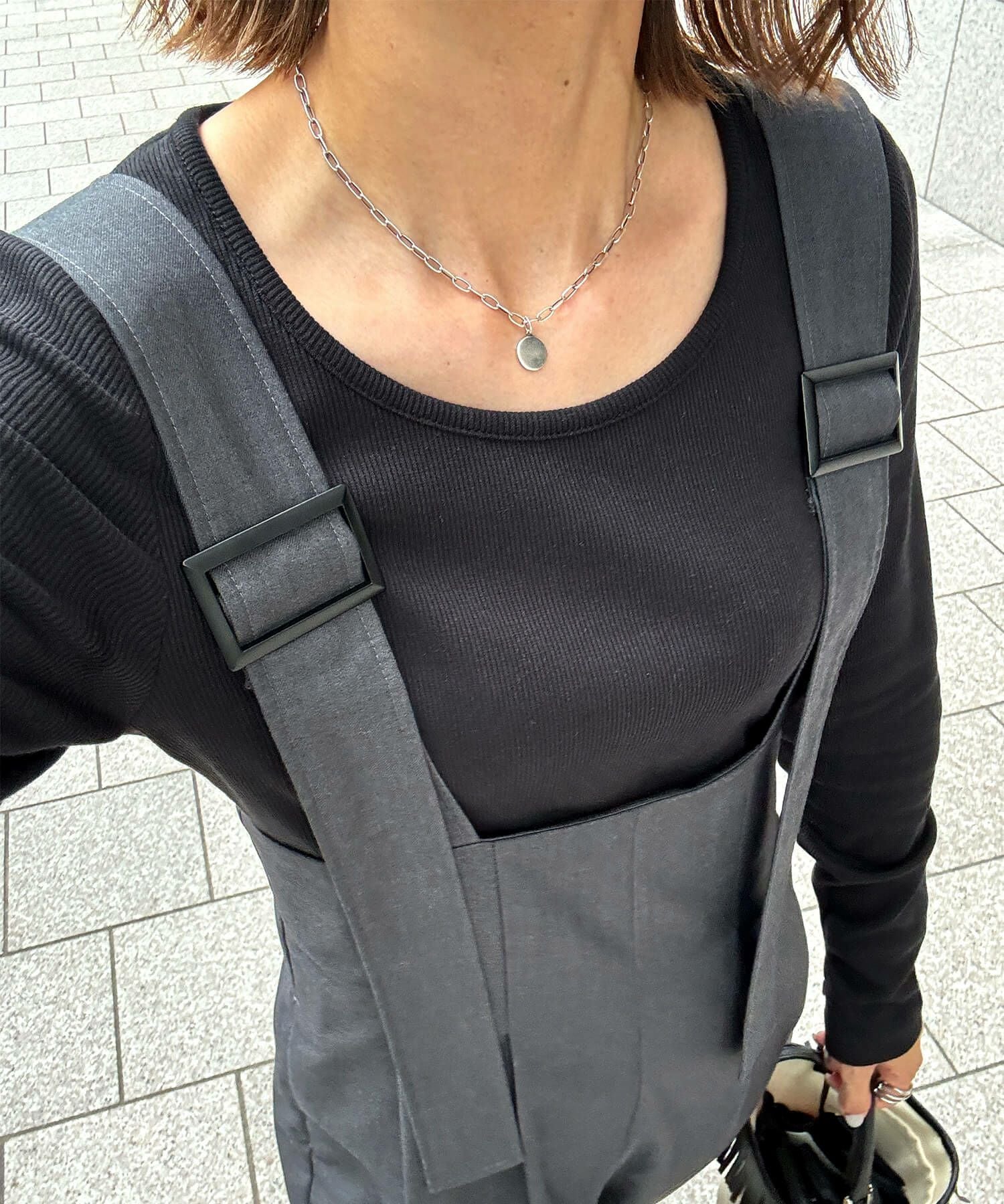 ベルトデザインサロペットパンツ | Belt designed salopette pants ベルトデザインサロペットパンツ | Belt designed salopette pants