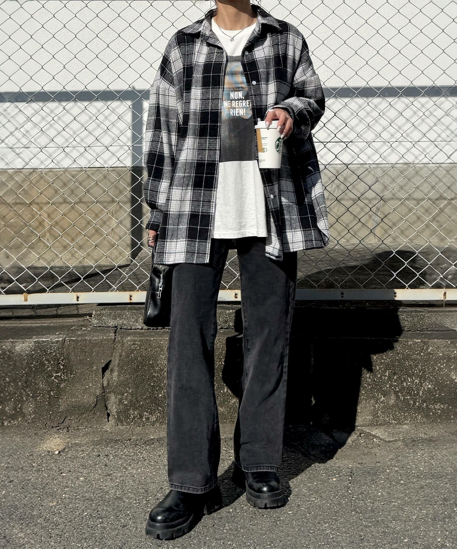 タータンチェックオーバーシャツ | Tartan check over shirt (chiica タータンチェックオーバーシャツ | Tartan check over shirt (chiica