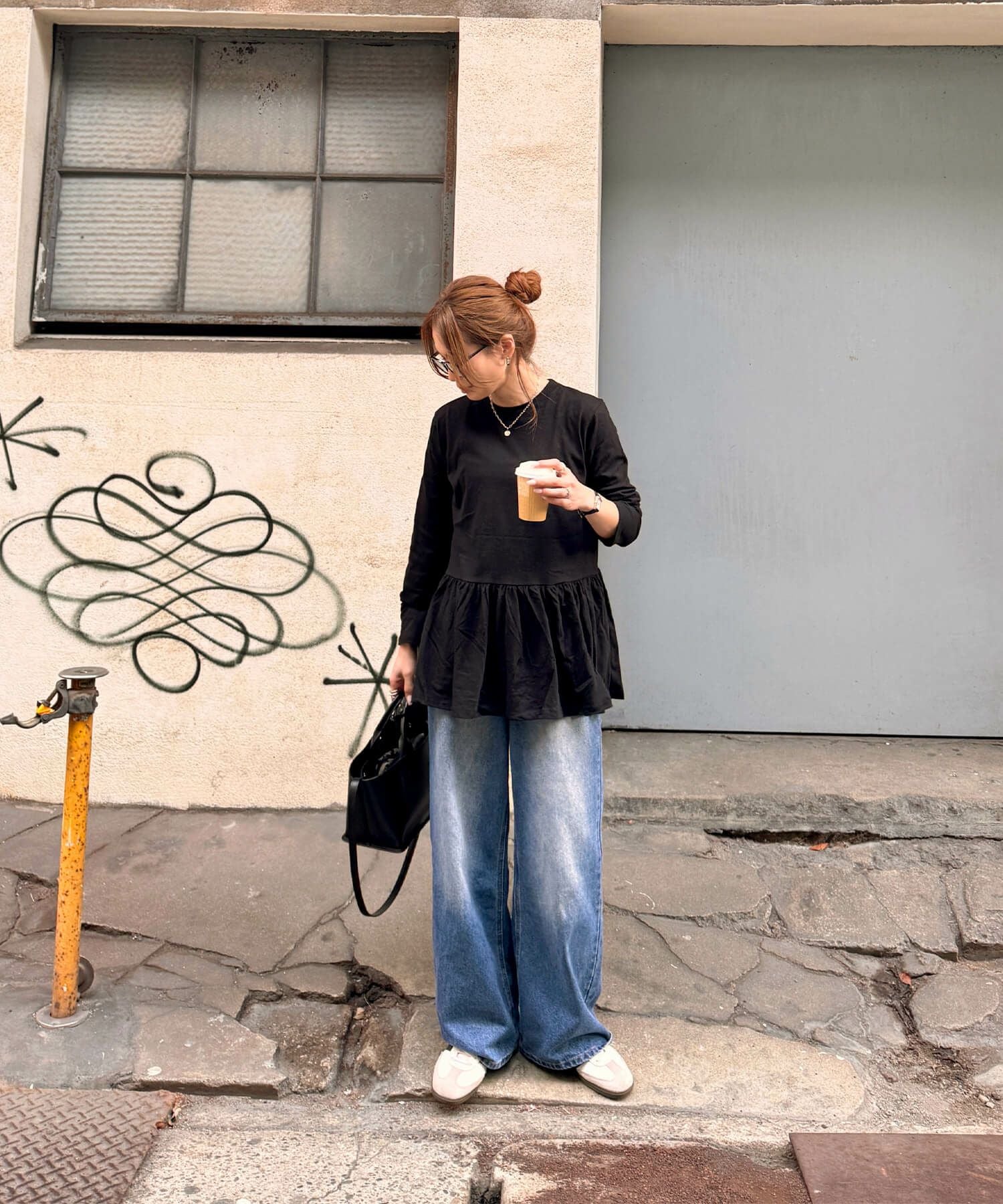 フリルペプラムトップス | Frill peplum tops (chiica select)