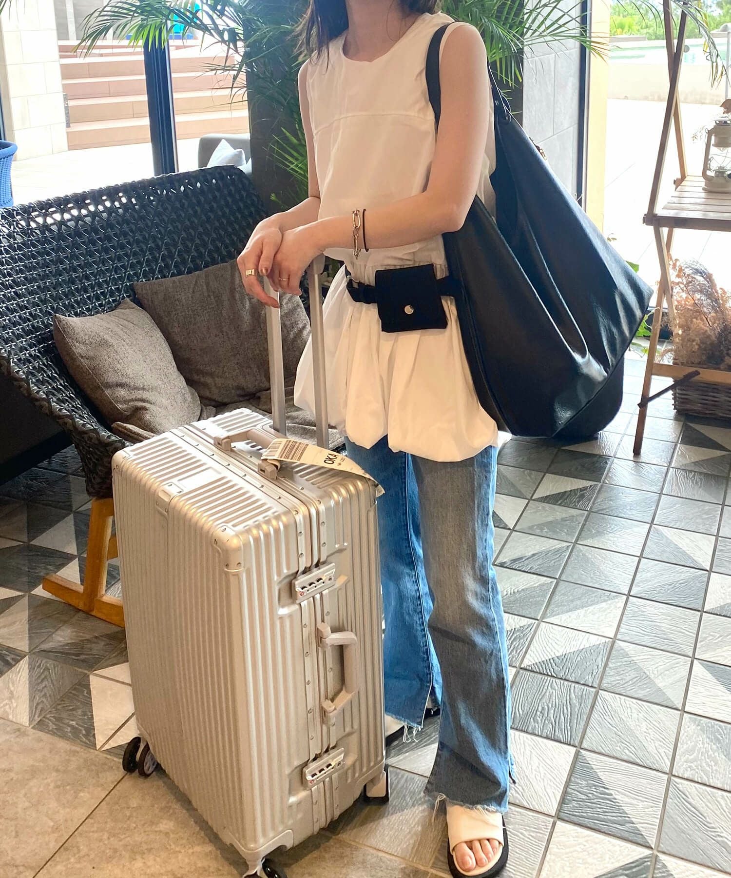 未使用級✨バーバリー ソフト ベルトトートバッグ ポーチ付き ポーチ付きソフトレザートートバッグ | Pouched soft leather tote bag