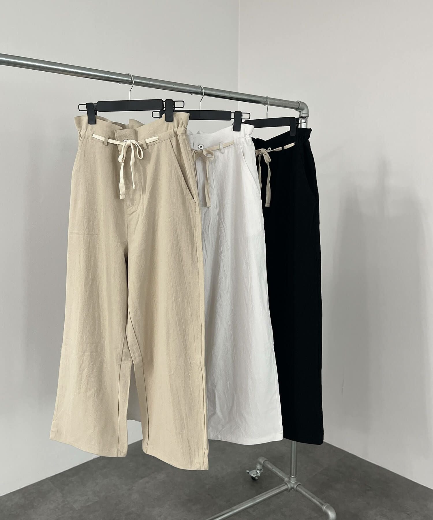 2wayワッシャーサロペットパンツ | 2way washer salopette pants