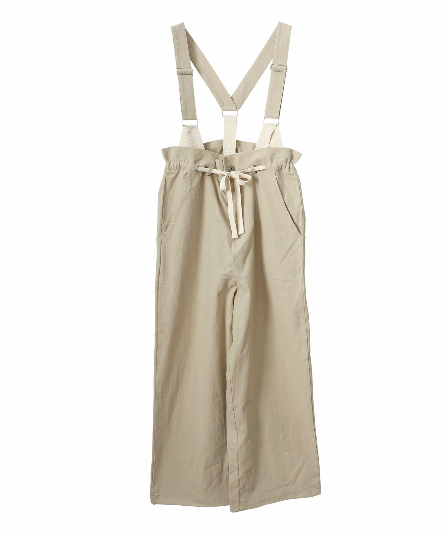 2wayワッシャーサロペットパンツ | 2way washer salopette pants