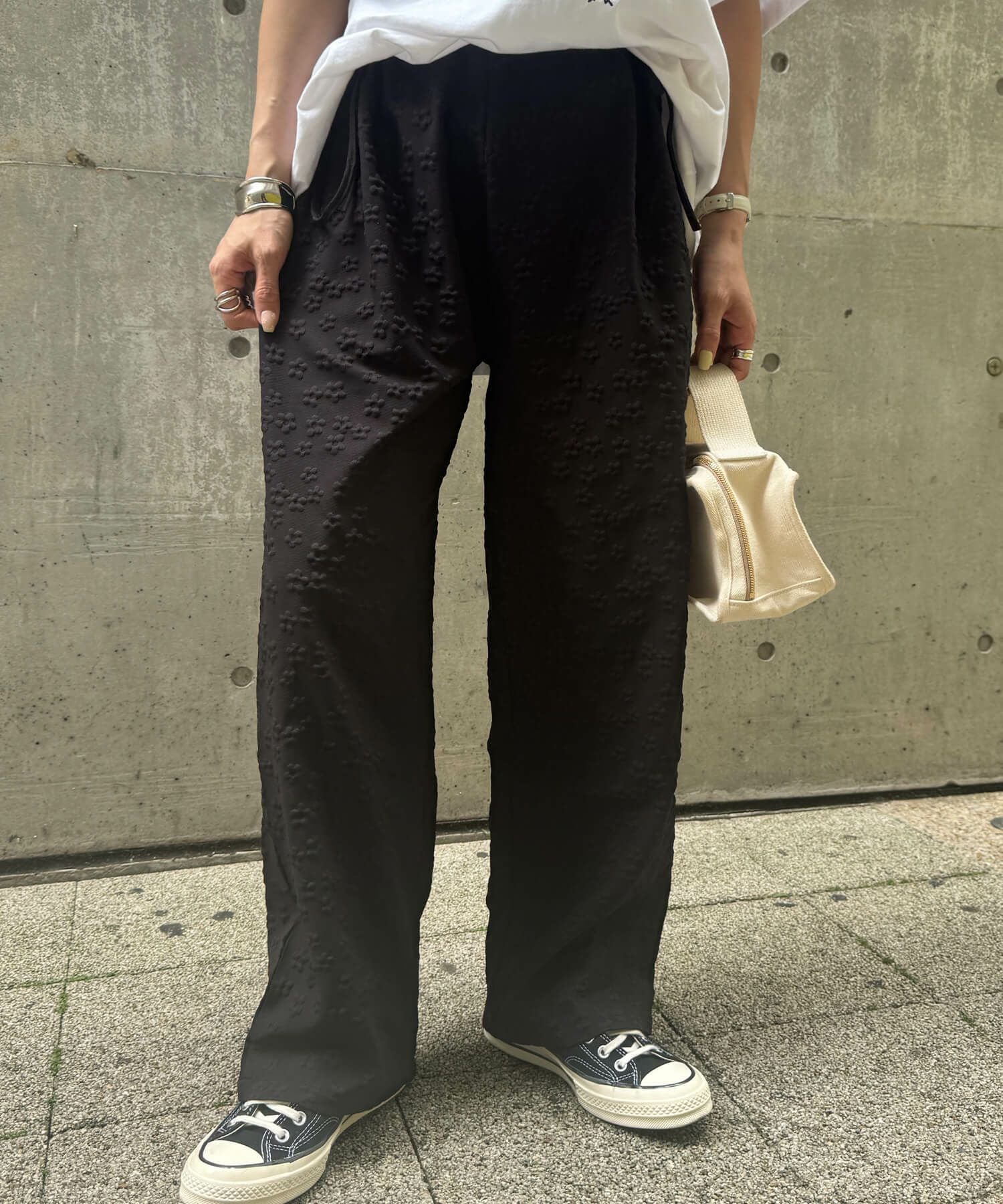 スタチブラックデニム ストレートブラックデニム | Straight black denims(chiica select)