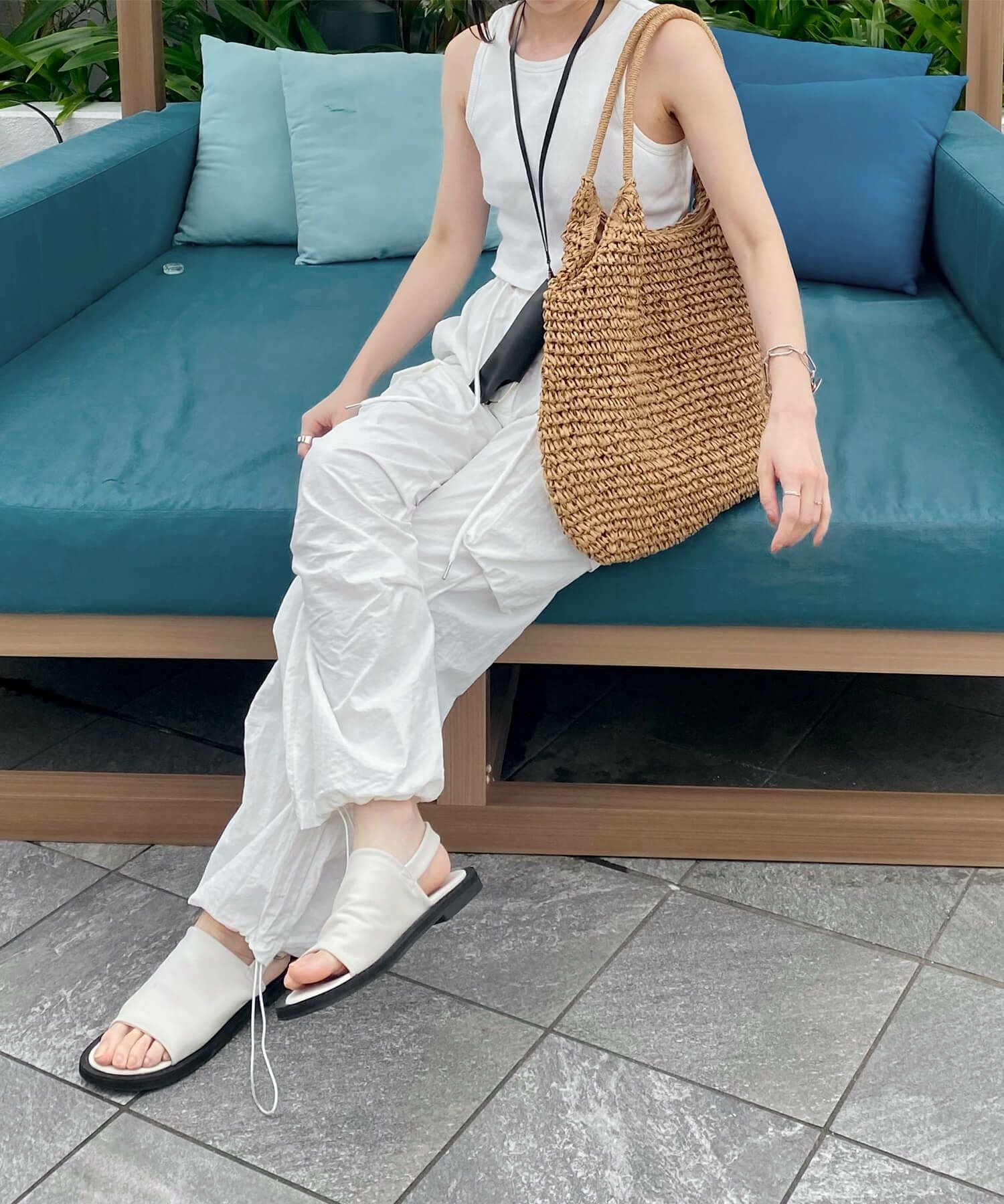 ラタンバスケットバッグ | Rattan basket bag (kiharu select)