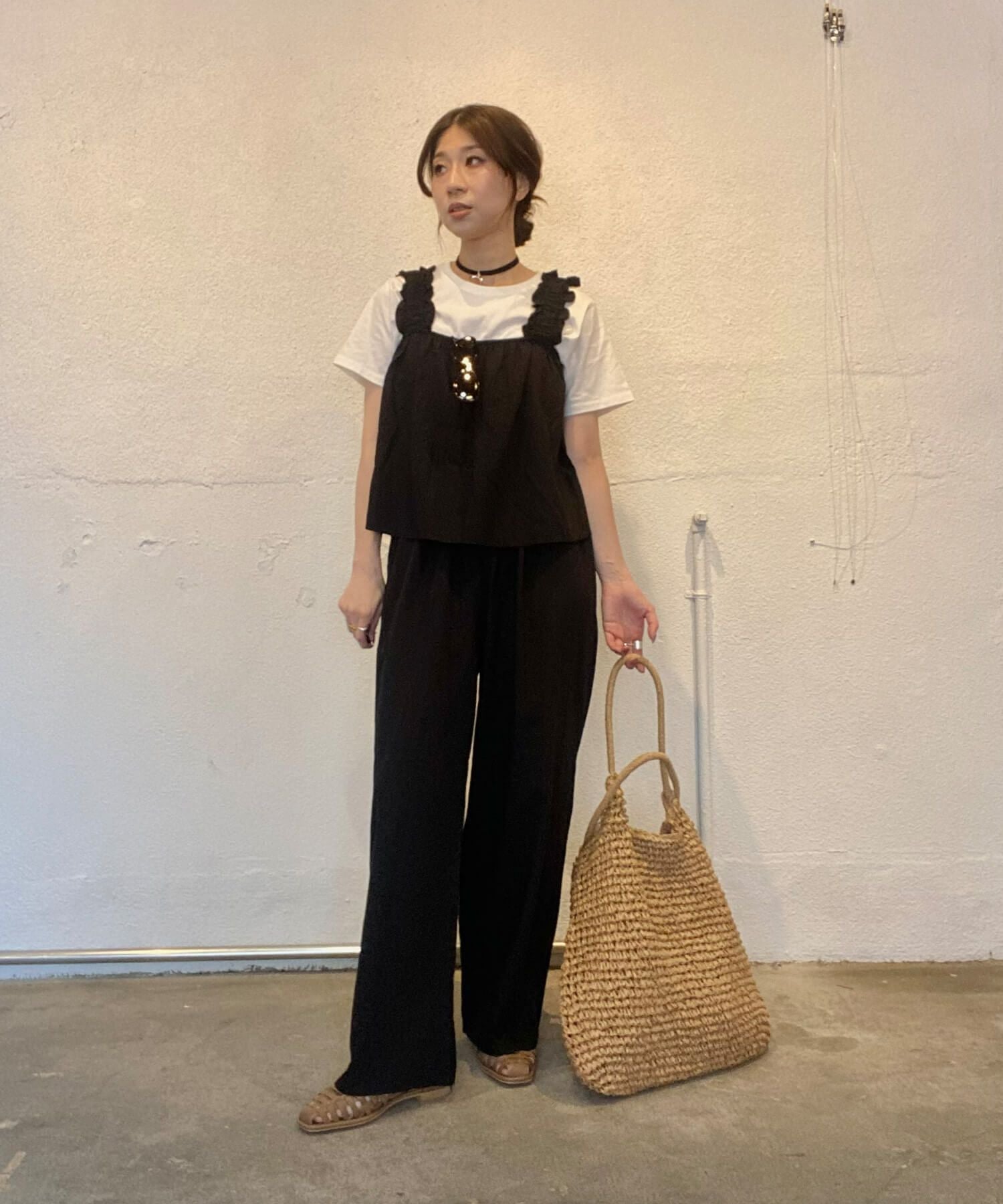 ラタンバスケットバッグ | Rattan basket bag (kiharu select)