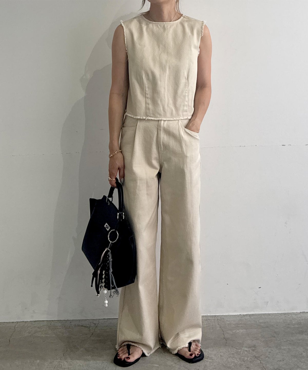 &&model：161cm / Sサイズ着用&&