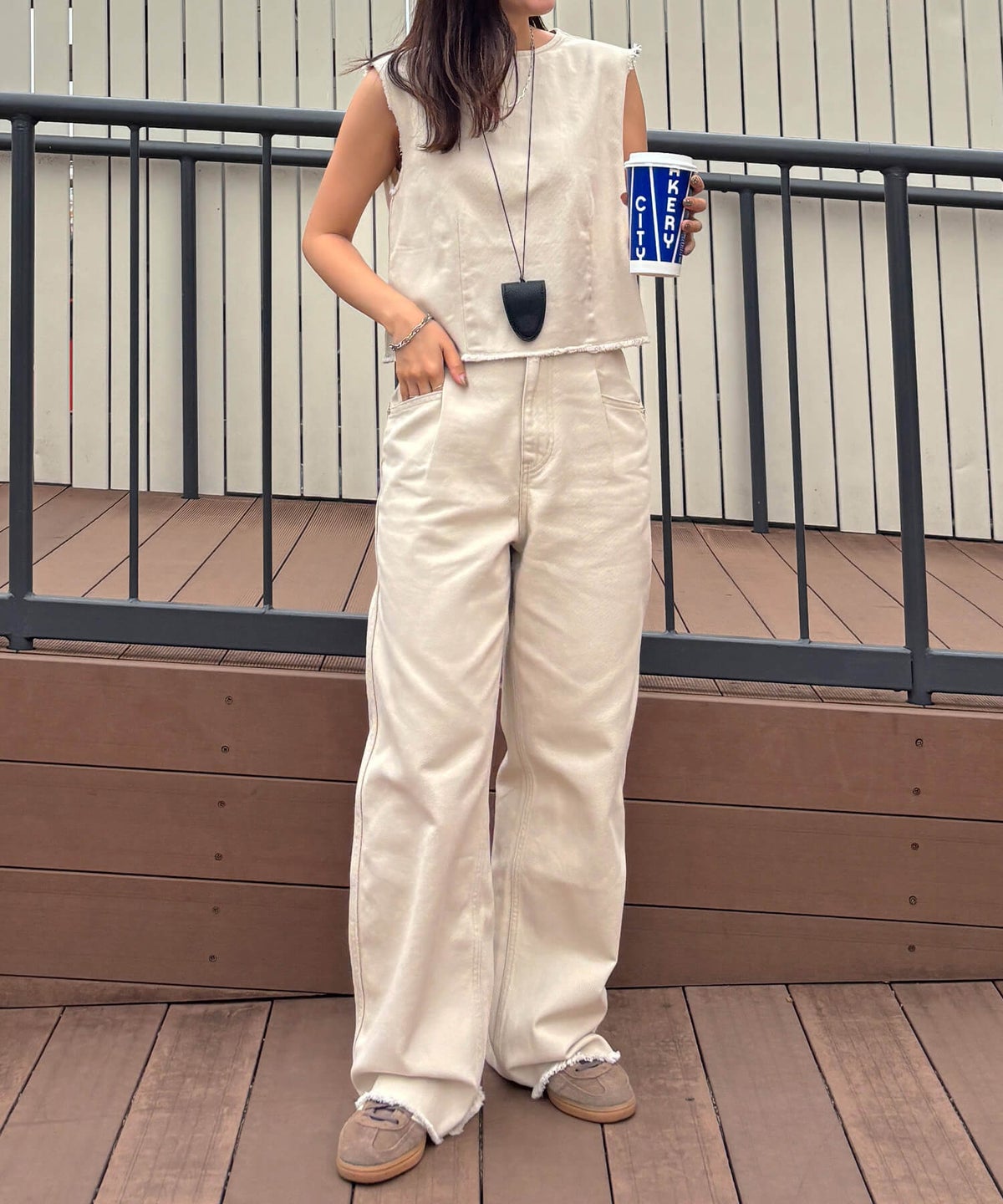 &&スタッフ着用：160cm/Mサイズ着用&&