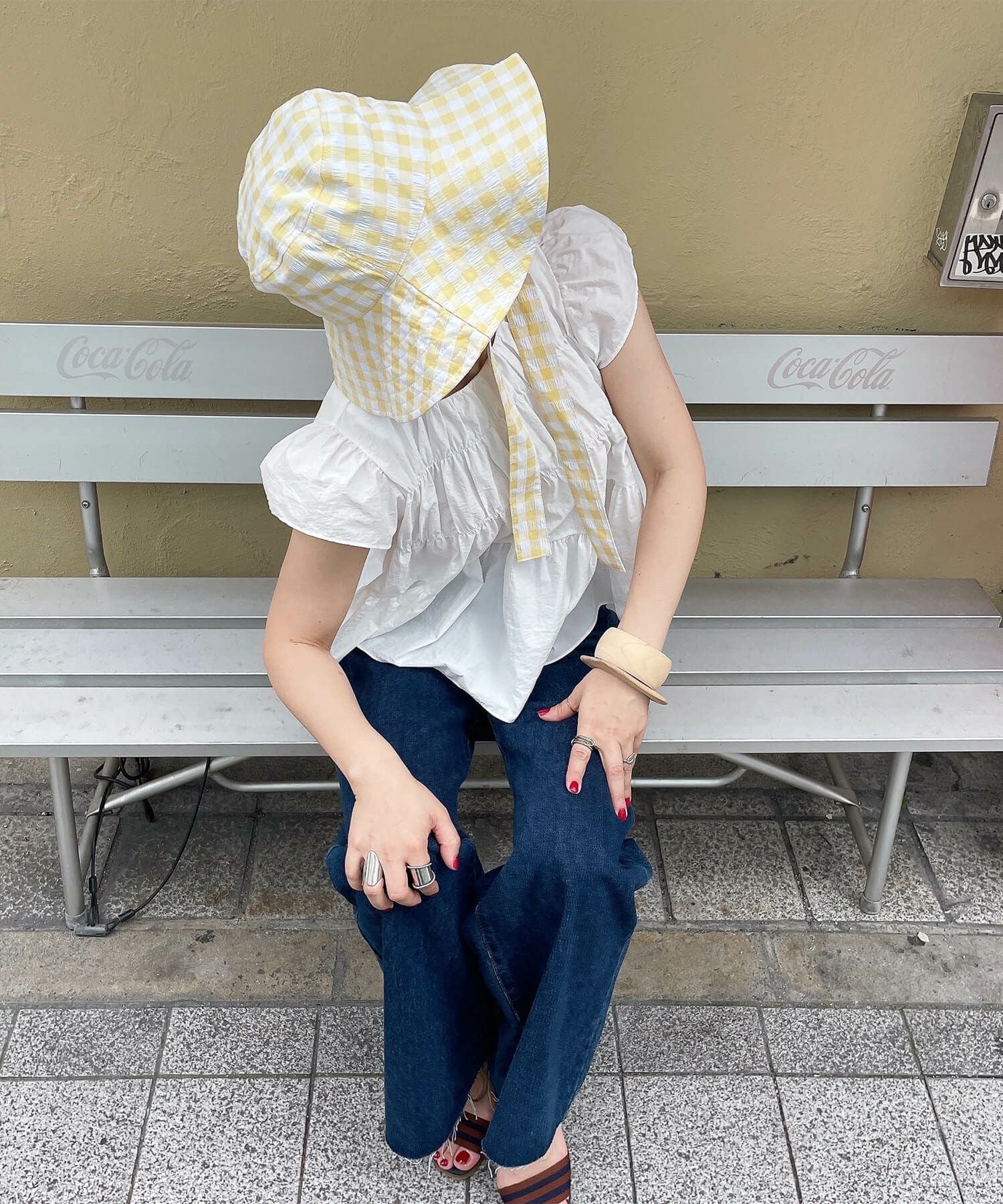 atelier roughatour ギャザースモックブラウス クレープギャザースモックブラウス】｜MELROSE CLAIRE（メルローズ