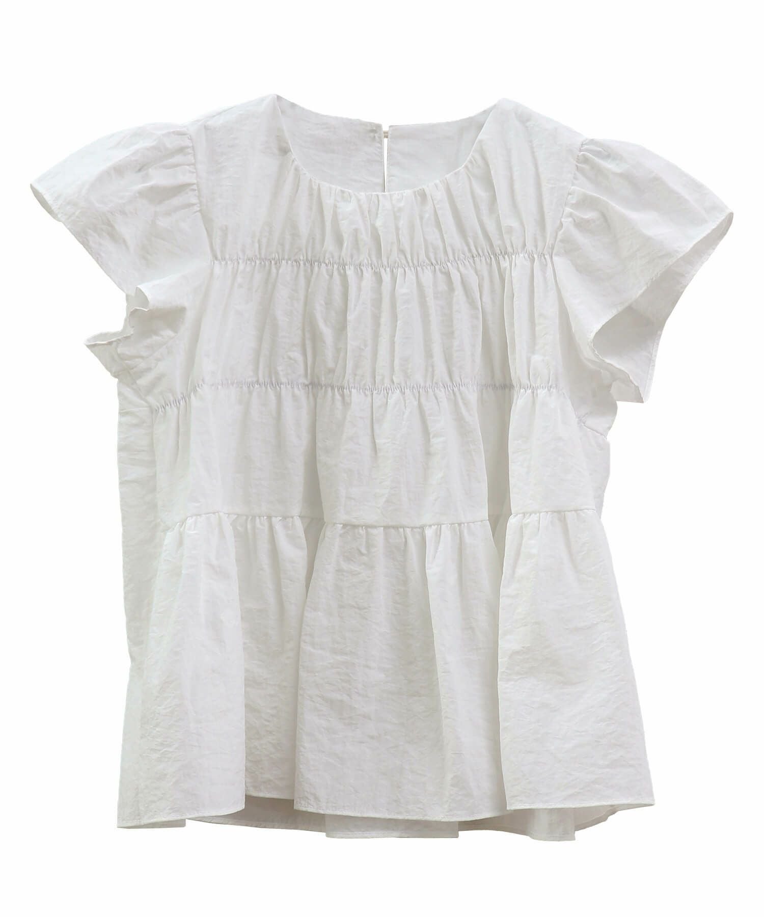 ギャザースモックブラウス | Gathered smock blouse (comochi select)