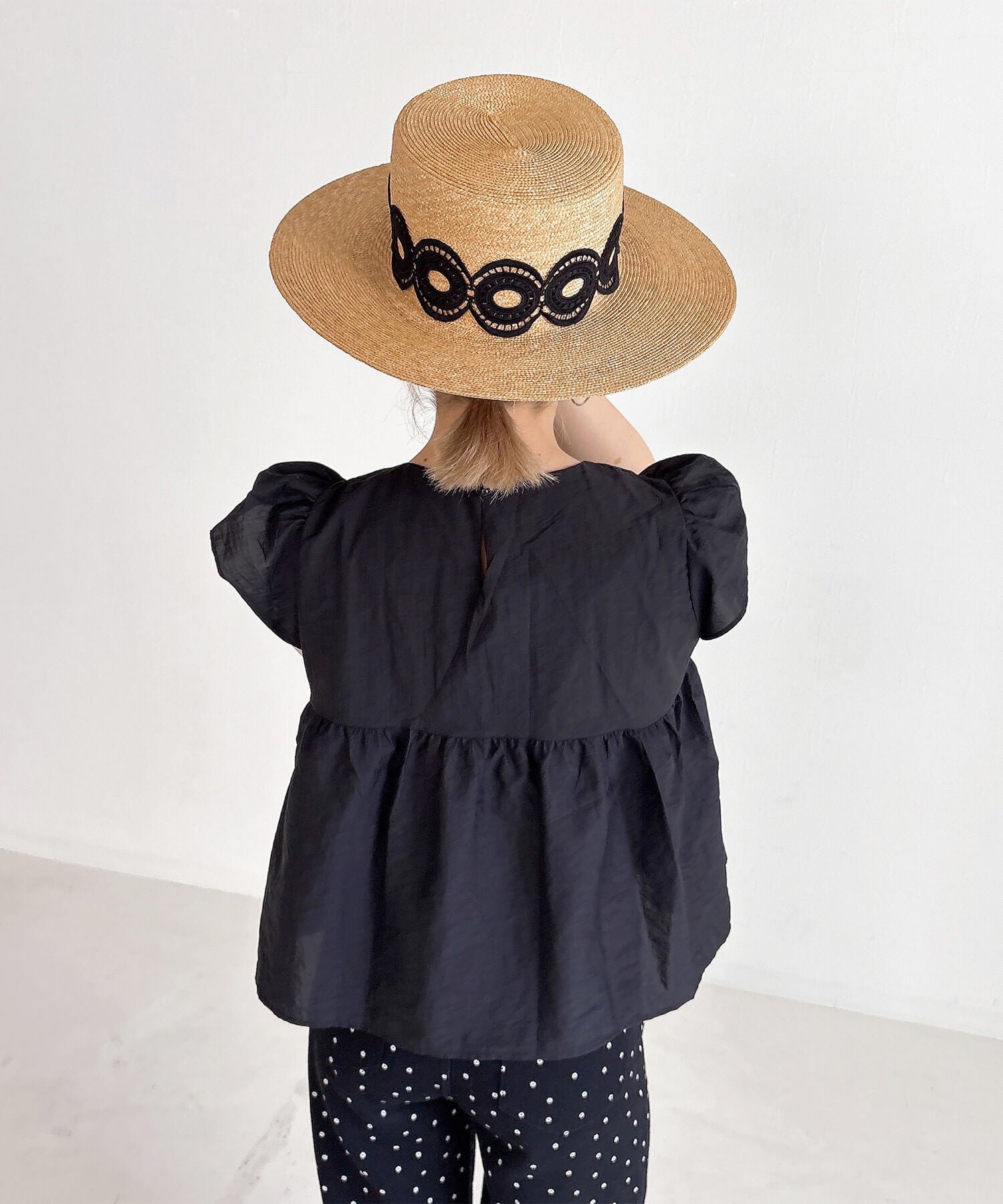 ギャザースモックブラウス | Gathered smock blouse (comochi select)