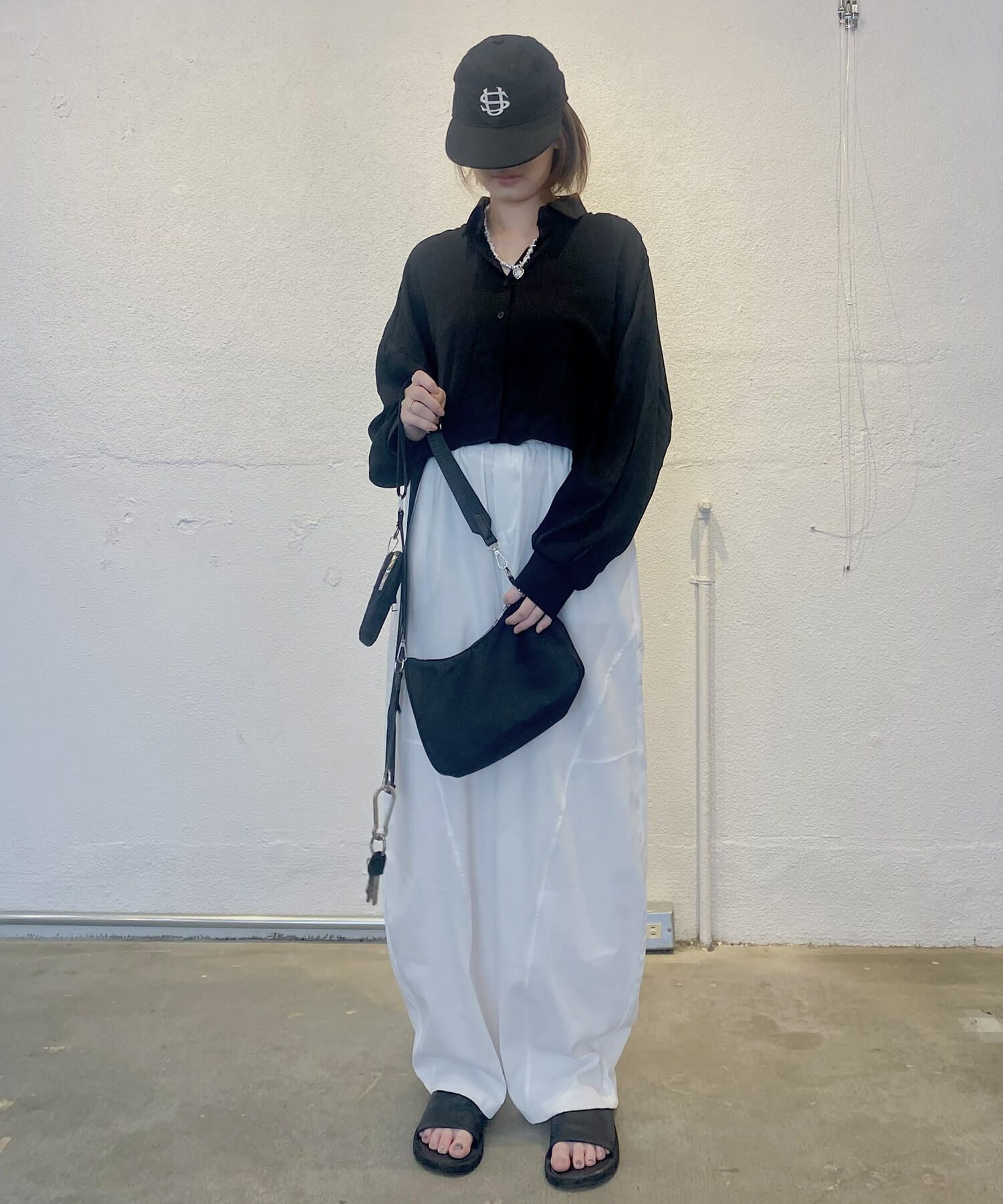 バックオープンツイストシャツ | Back open twist shirt (kiharu select)