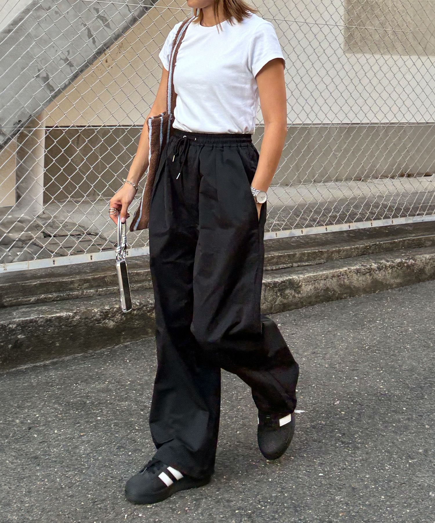 ワイドイージーコクーンパンツ | Wide easy cocoon pants (chiica select)