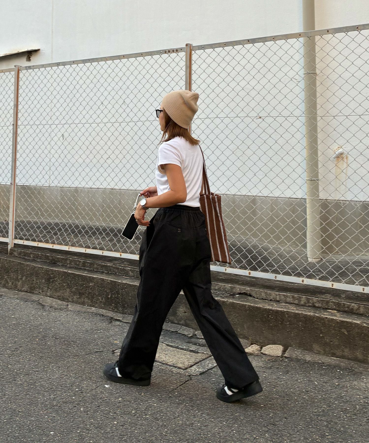 ワイドイージーコクーンパンツ | Wide easy cocoon pants (chiica select)