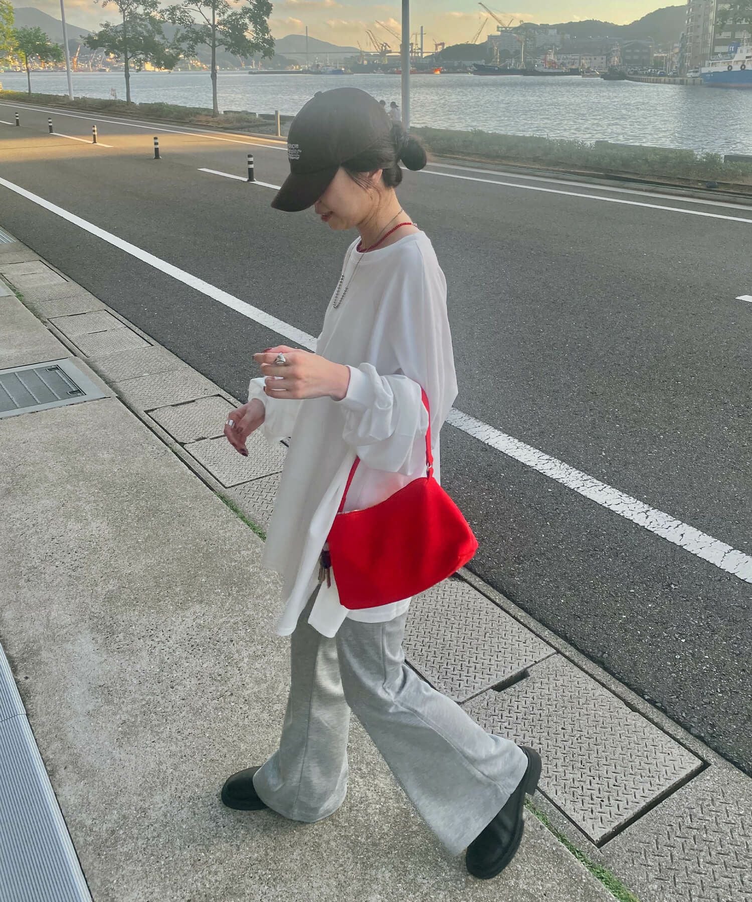 スウェットフレアパンツ | Sweat flare pants (kiharu select)