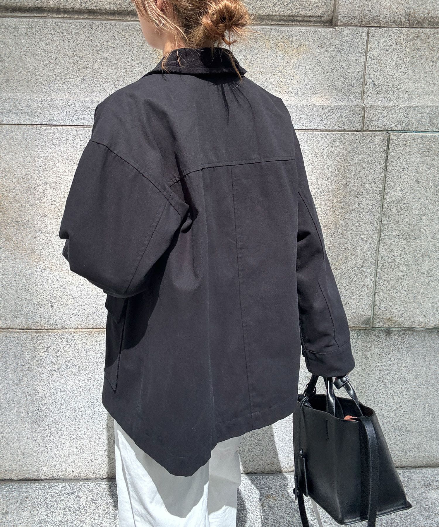 ステンカラーコットンジャケット | Soutien collar cotton jacket