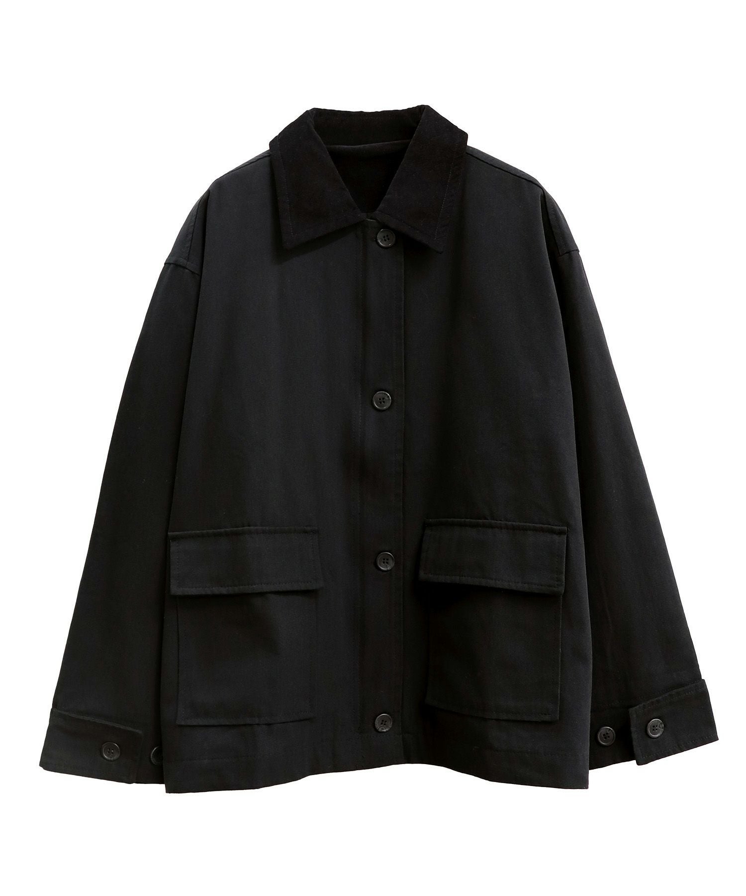 ステンカラーコットンジャケット | Soutien collar cotton jacket