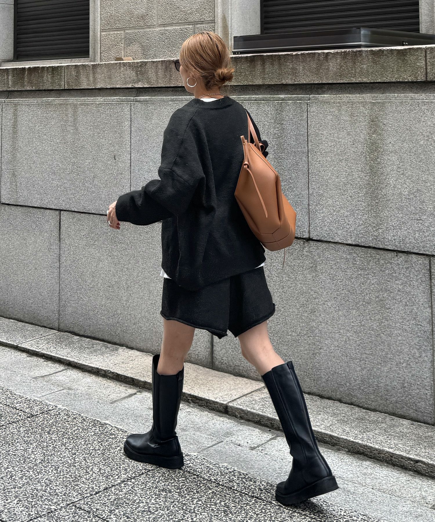 Vネックニットセットアップ | V neck knit set up (chiica select)