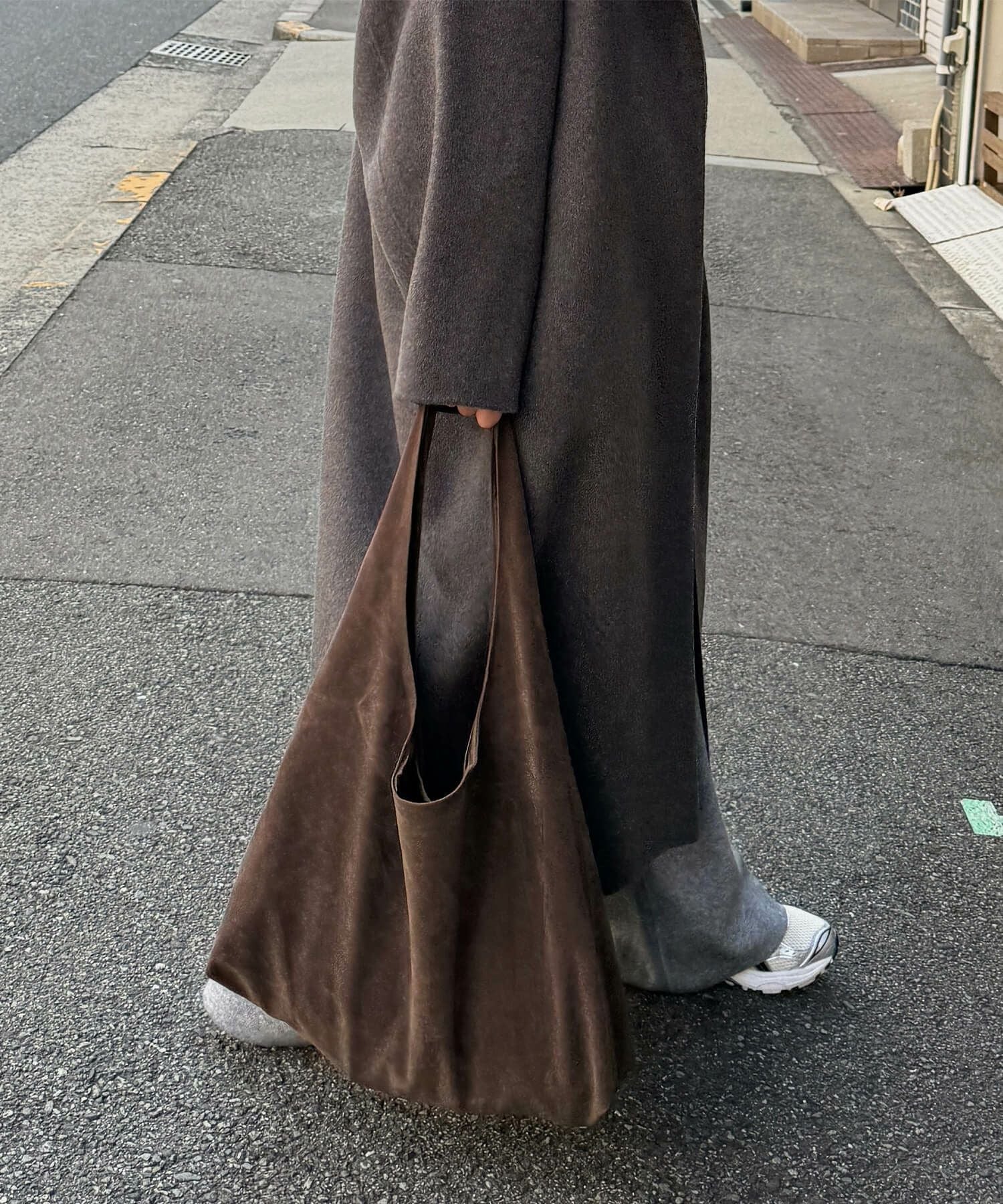 スエードトライアングルバッグ | Suede triangle bag (eri. select)