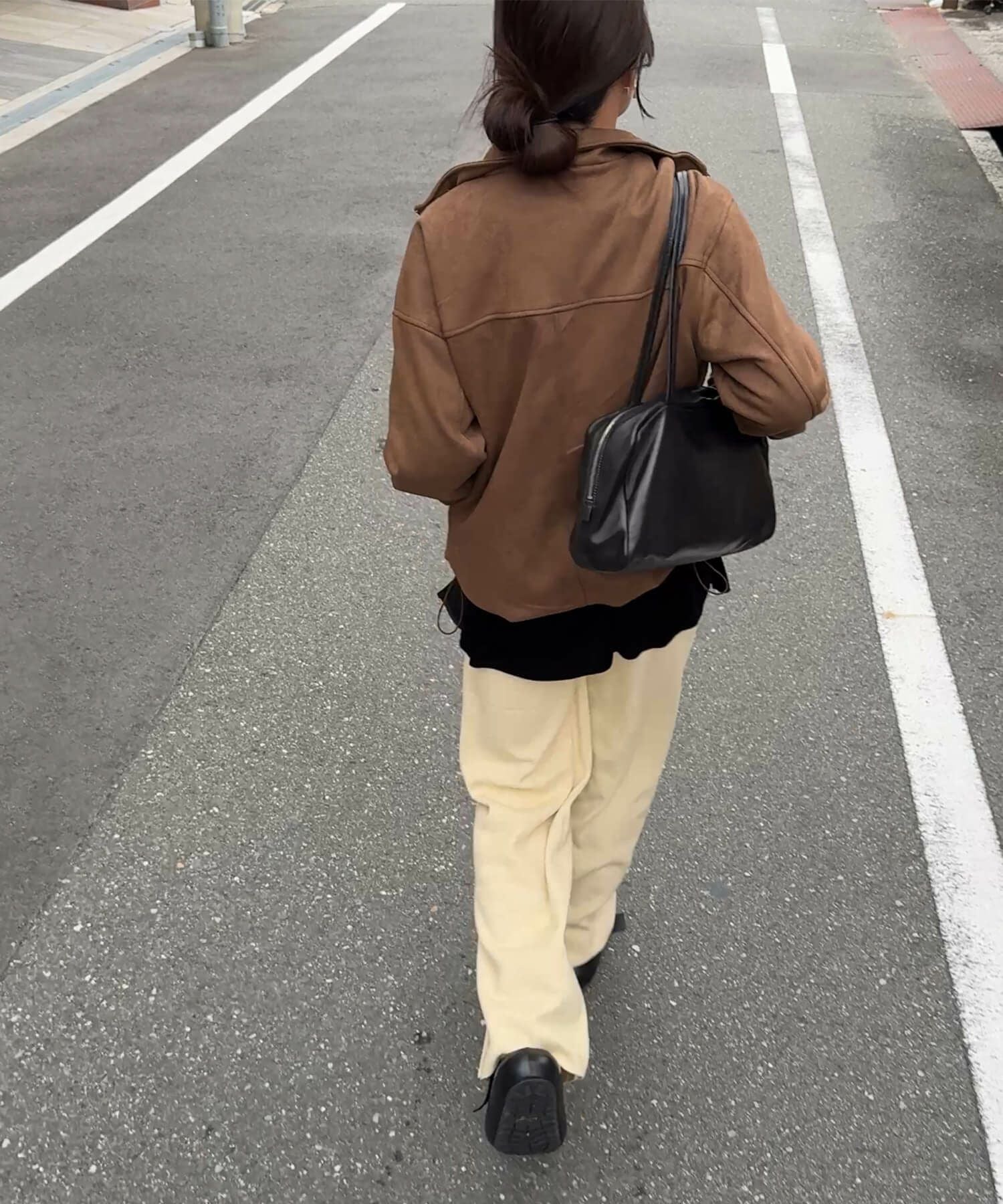 スエードジップブルゾン | Suede zip blouson (eri. select)