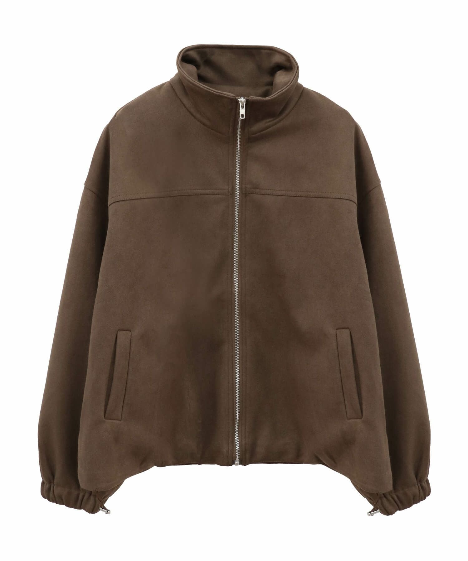 スエードジップブルゾン | Suede zip blouson (eri. select)