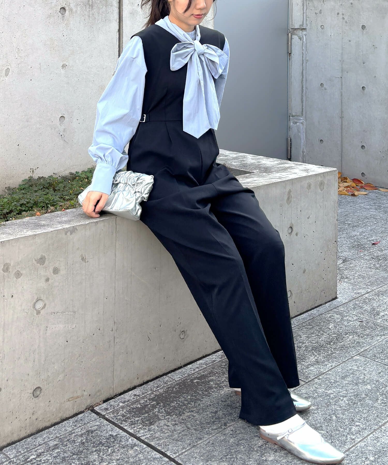 2wayボウタイブラウス | 2way bow-tie blouse(isook original)